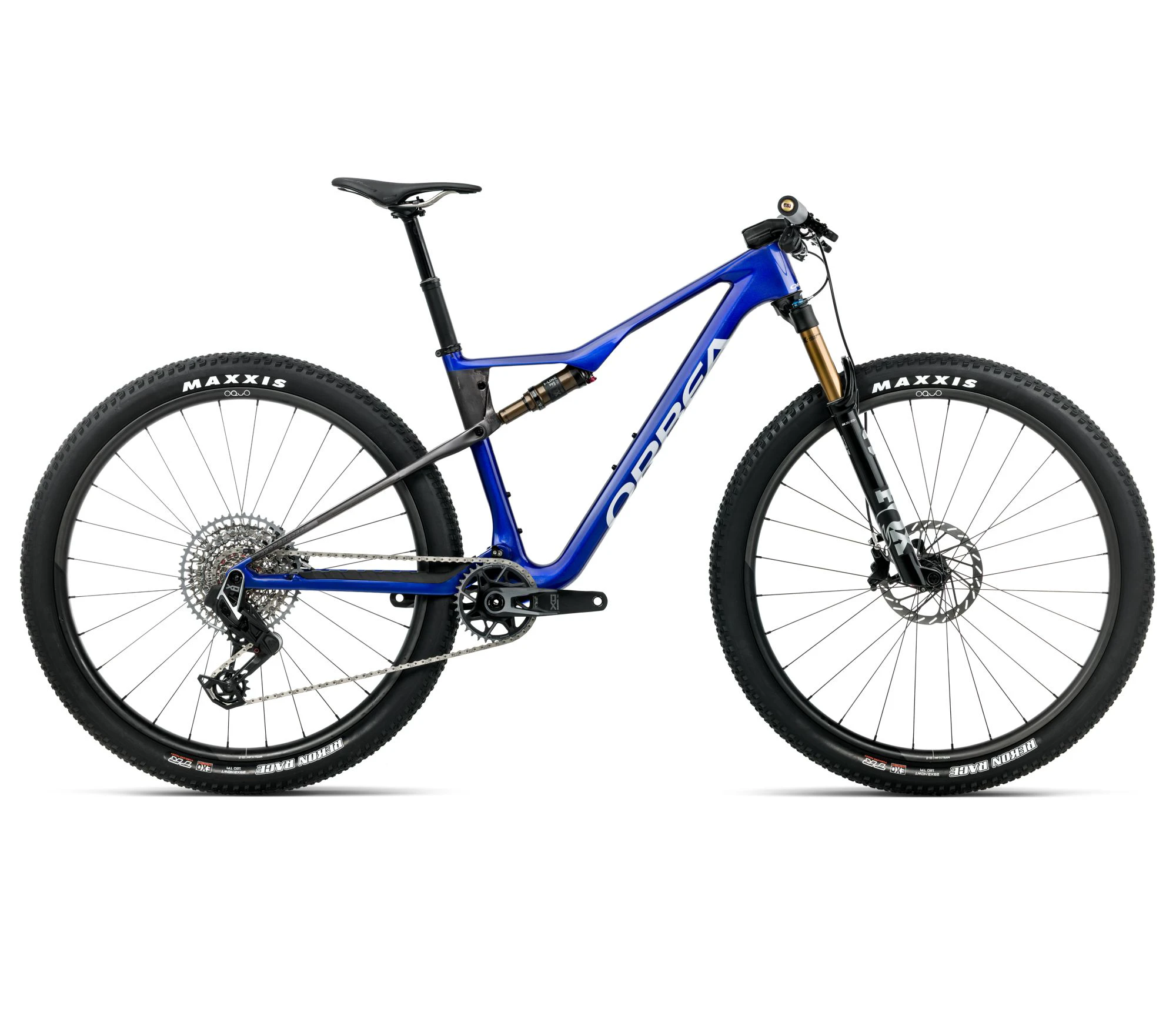 Orbea OIZ M-TEAM AXS (2026) - bicicletă MTB XC full suspension - Cobalt Blue (Gloss) | Carbon Raw (Matt) - 160826