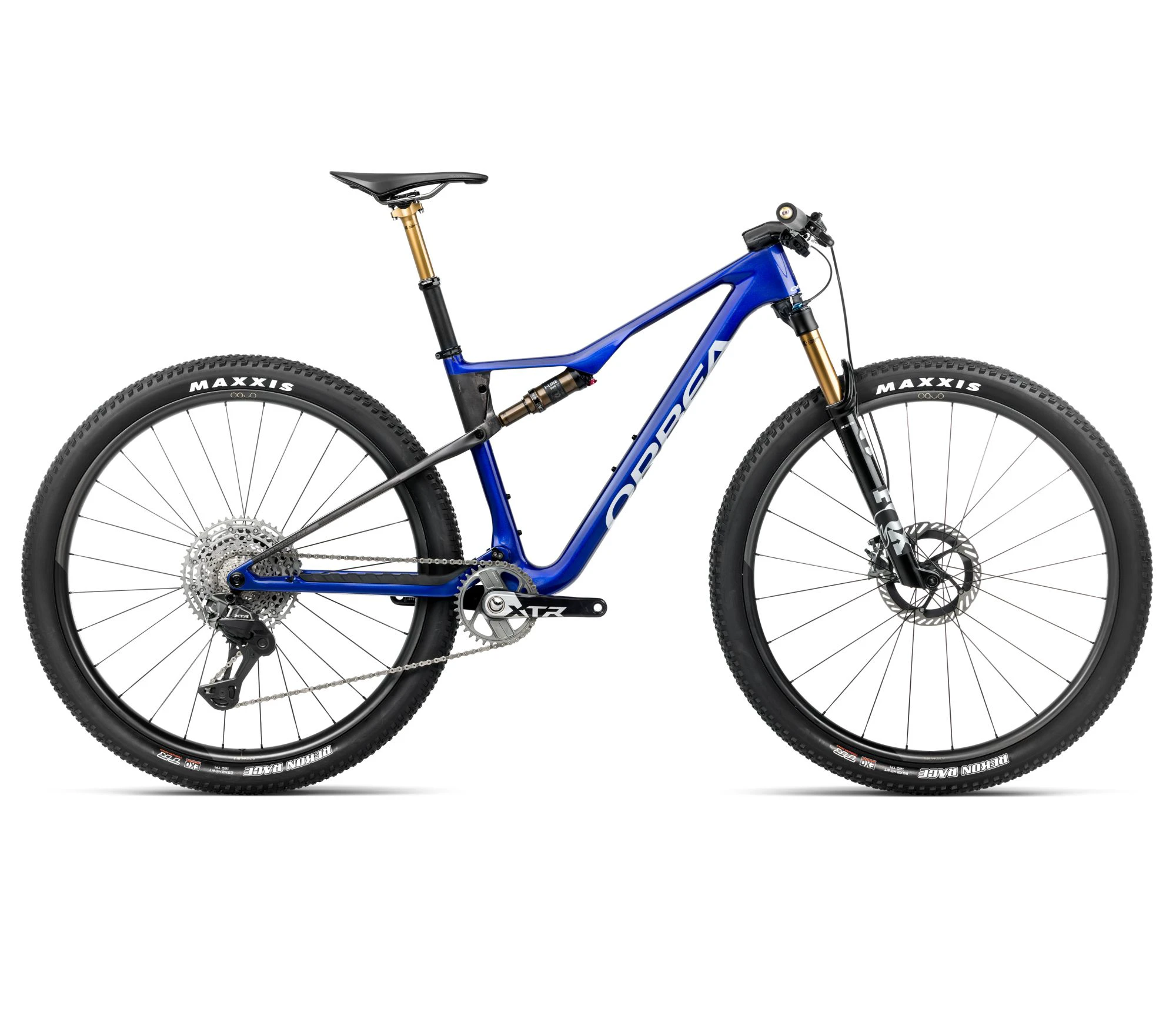 Orbea OIZ M-TEAM FACTORY (2026) - bicicletă MTB XC full suspension - Cobalt Blue (Gloss) | Carbon Raw (Matt) - 160835