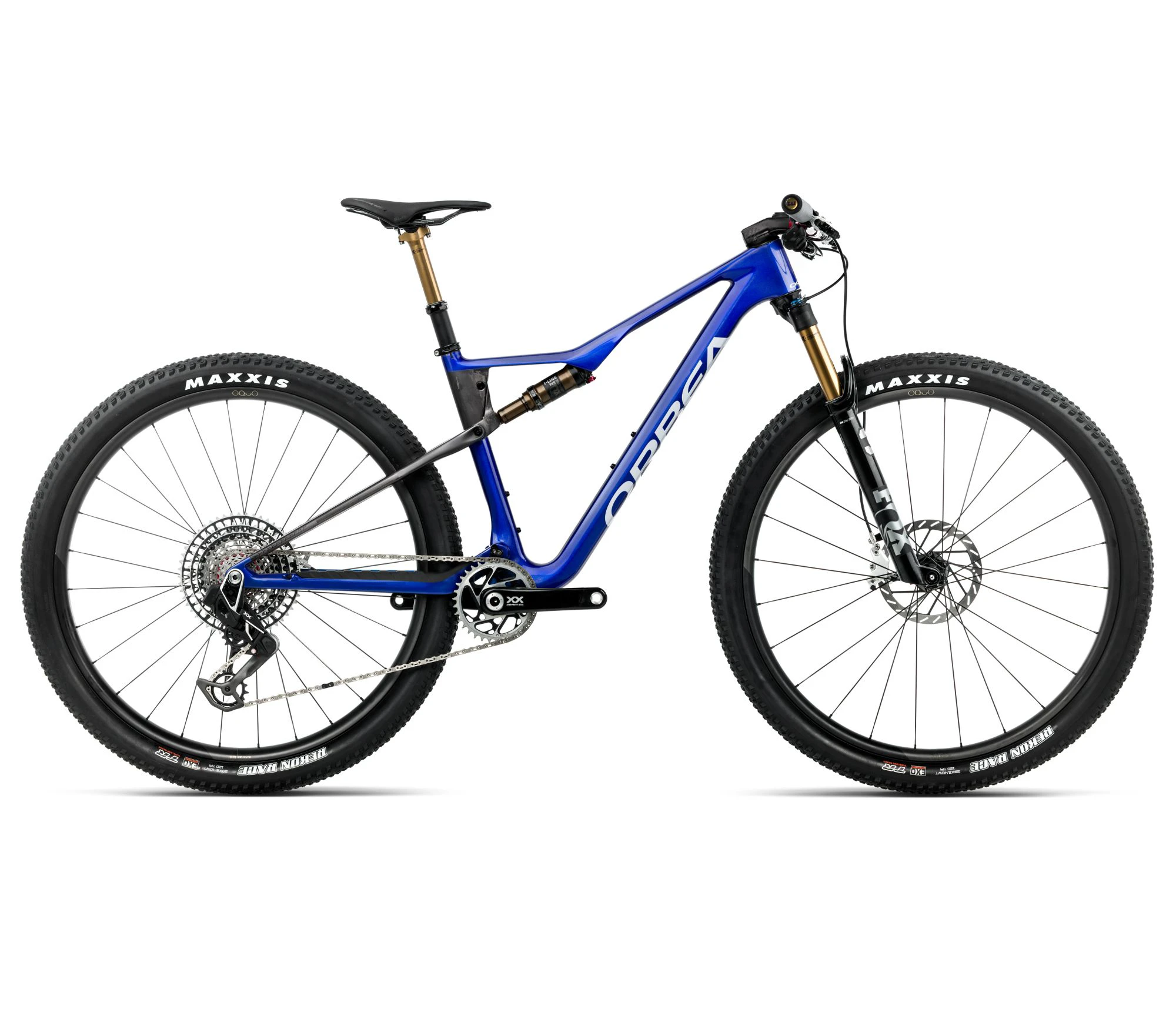 Orbea OIZ M-LTD (2026) - bicicletă MTB XC full suspension - Cobalt Blue (Gloss) | Carbon Raw (Matt) - 160847