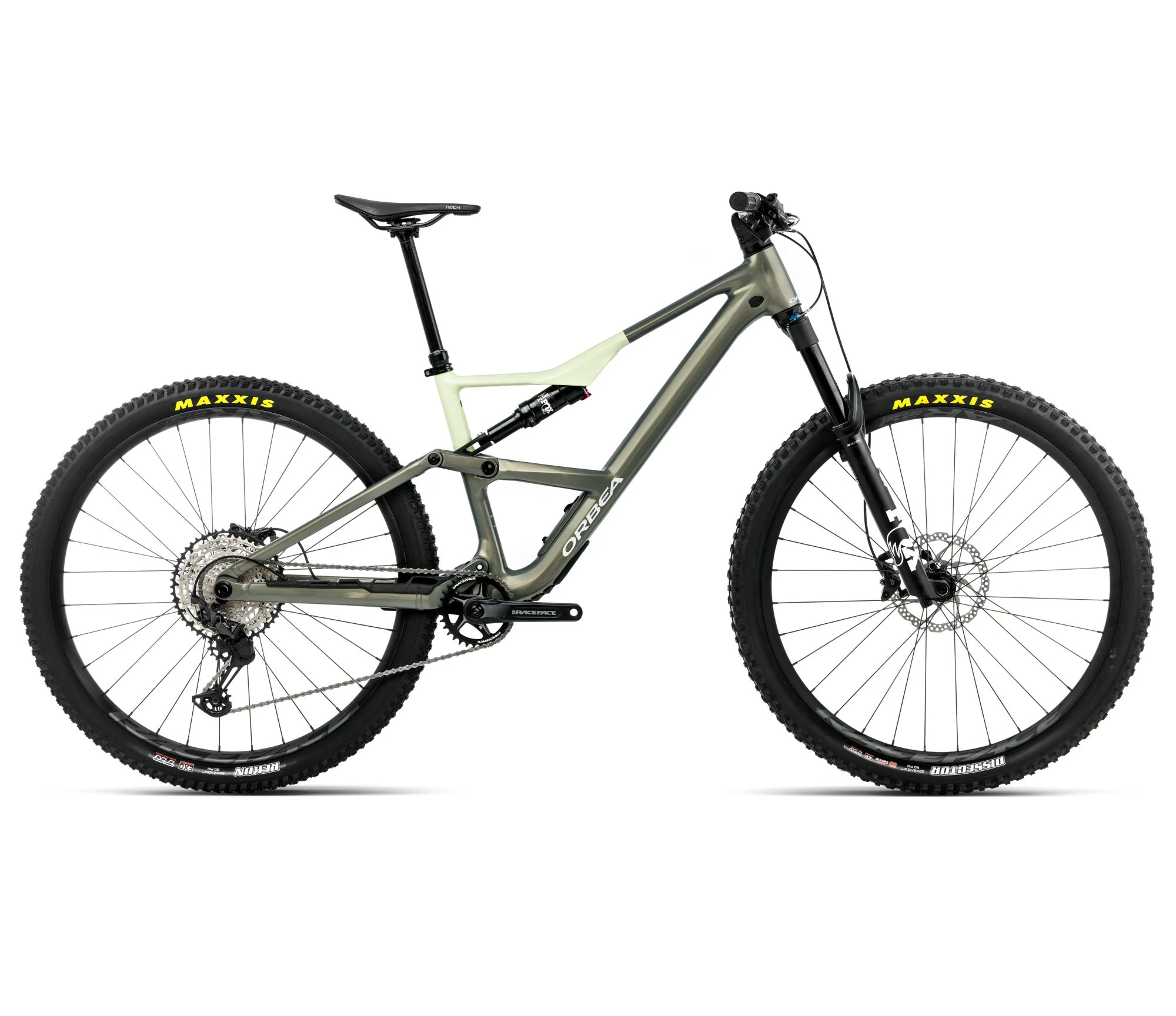 Orbea OCCAM SL H10 (2026) - bicicletă MTB Trail full suspension - Spaceship Green | Acid Gum (Gloss) - 160875