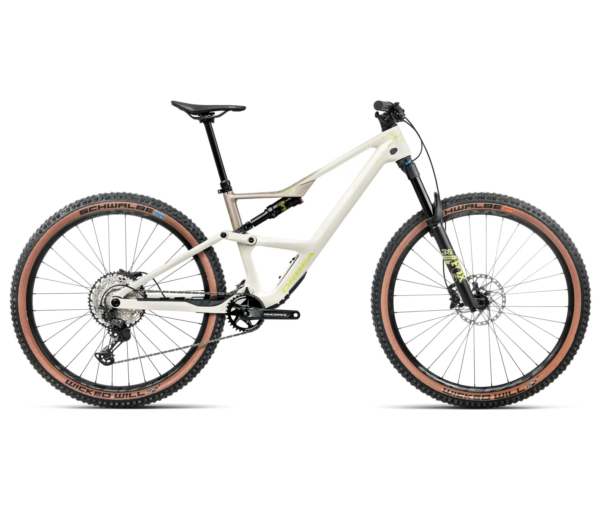 Orbea OCCAM SL M30 (2026) - bicicletă MTB Trail full suspension - Ivory White | Nickel (Gloss) - 160881
