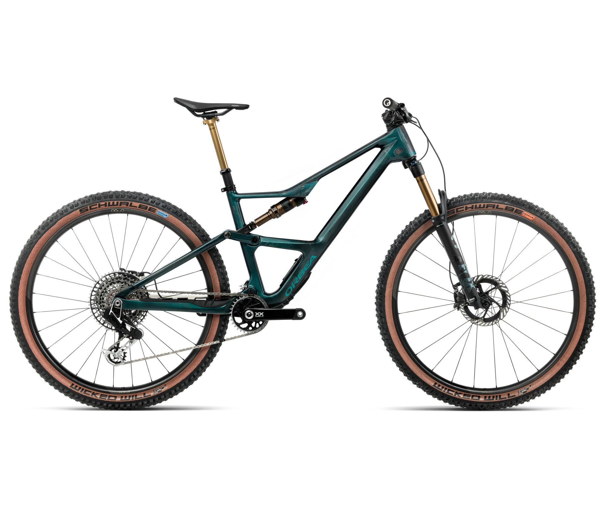 Orbea OCCAM SL M-LTD (2026) - bicicletă MTB Trail full suspension - Escape Green | Carbon View Gloss - 160915