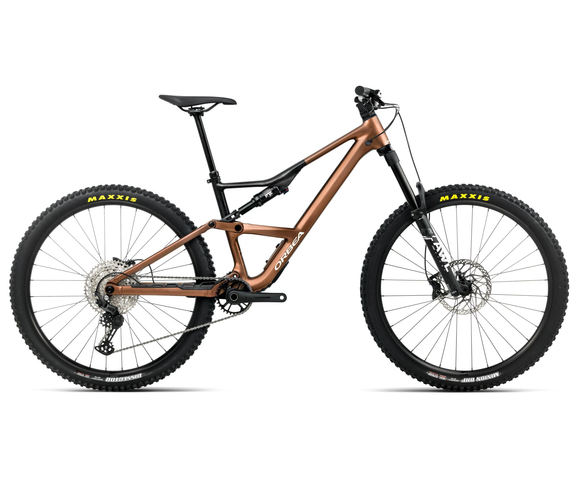 1. Orbea OCCAM LT H30 (2026) - bicicletă MTB All Mountain full suspension - Metallic Cinnamon (Matt) | Black (Gloss)