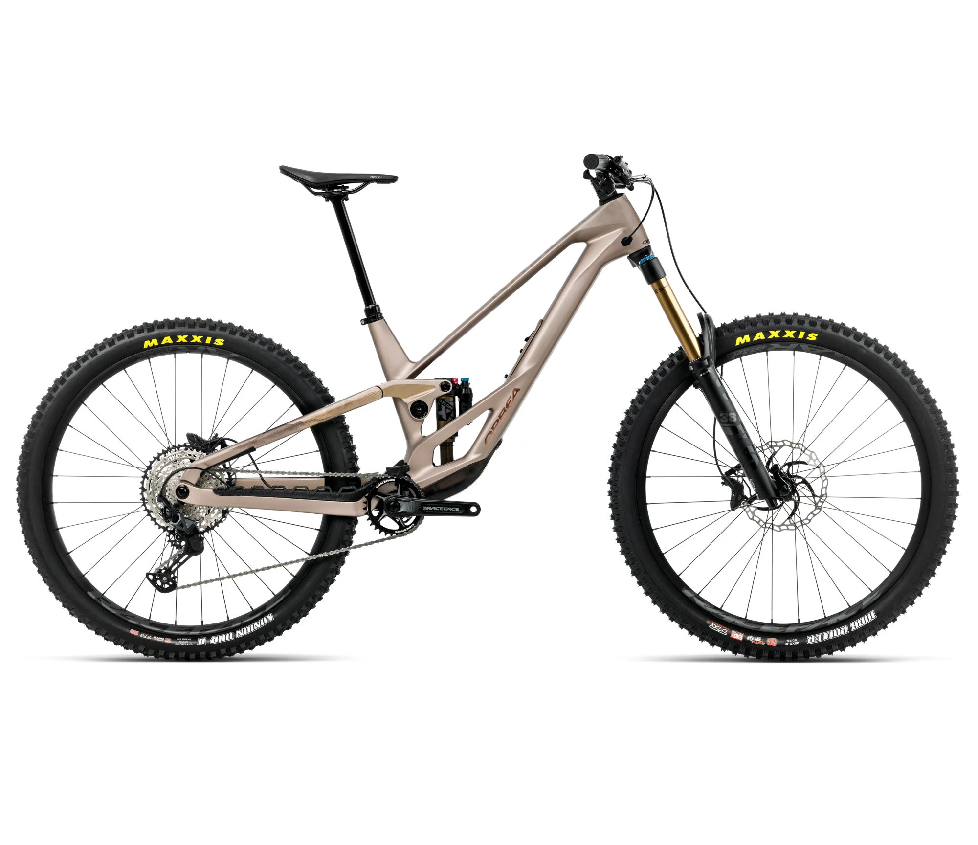 Orbea RALLON 450 E10 (2026) - bicicletă MTB Enduro full suspension - Nickel (Matt) | Nickel Chrome (Gloss) - Lungime chainstay 450 mm - 161077
