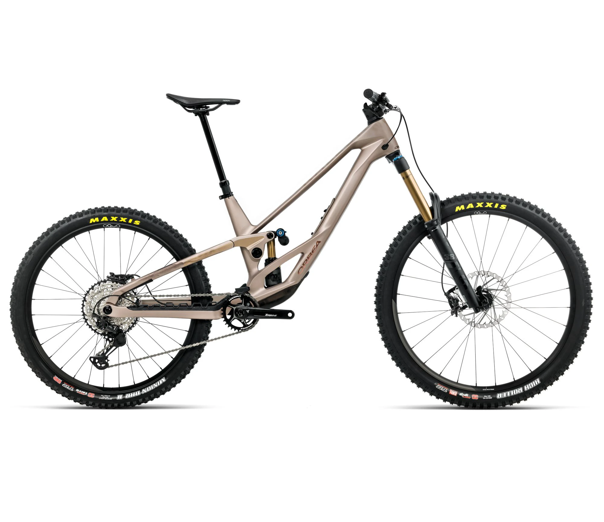 Orbea RALLON 450 E-TEAM (2026) - bicicletă MTB Enduro full suspension - Nickel (Matt) | Nickel Chrome (Gloss) - Lungime chainstay 450 mm - 161089