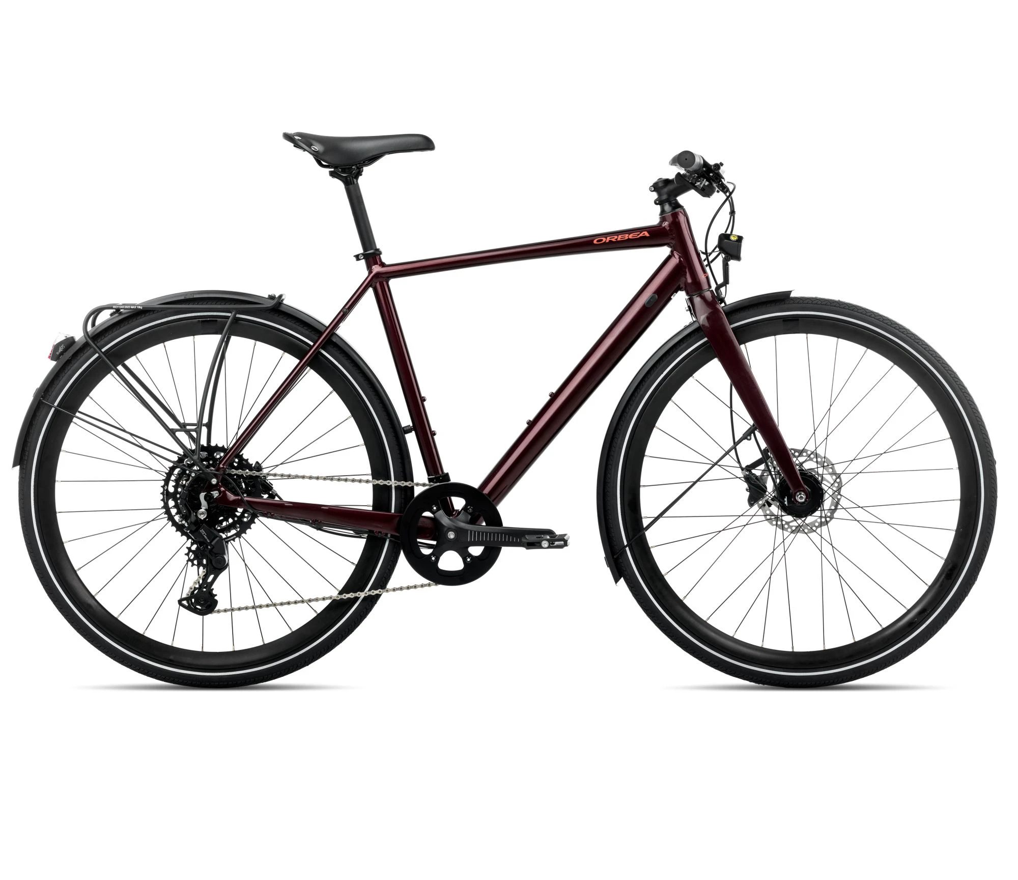 Orbea VECTOR 25 EQ (2026) - bicicletă urbană - Metallic Burgundy Red (Gloss) - 161193