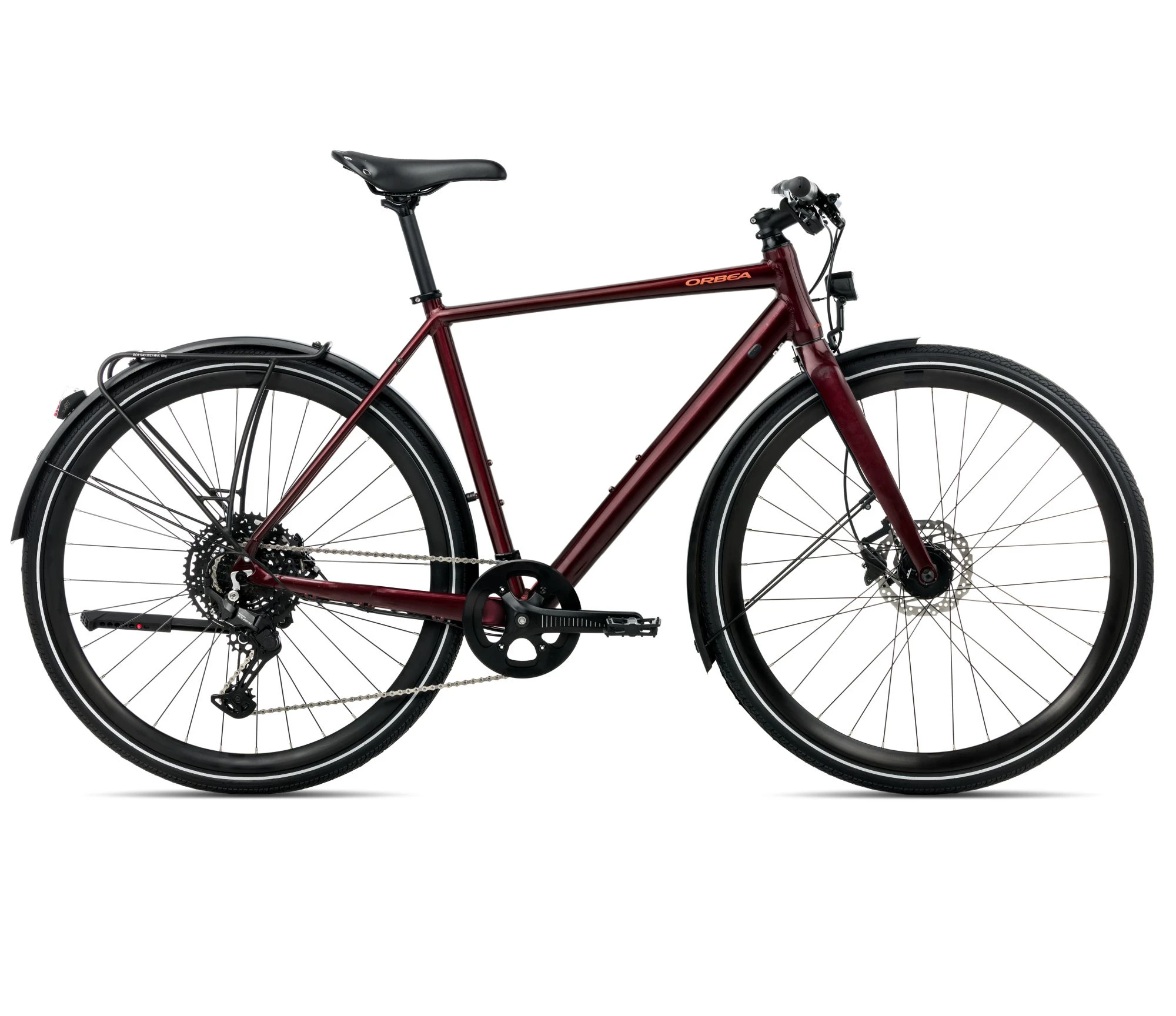 Orbea VECTOR 15 EQ (2026) - bicicletă urbană - Metallic Burgundy Red (Gloss) - 161217
