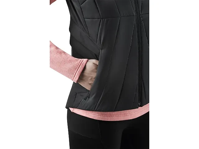 4. Vestă alergare iarnă CEP Winter Run Vest W | protecție vânt, rezistentă apă - black