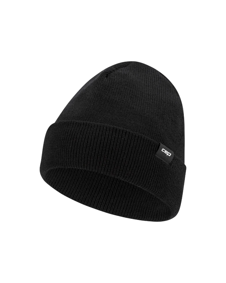 Căciulă alergare termală CEP Core Run Thermal Beanie | protecție vânt - black - 160305