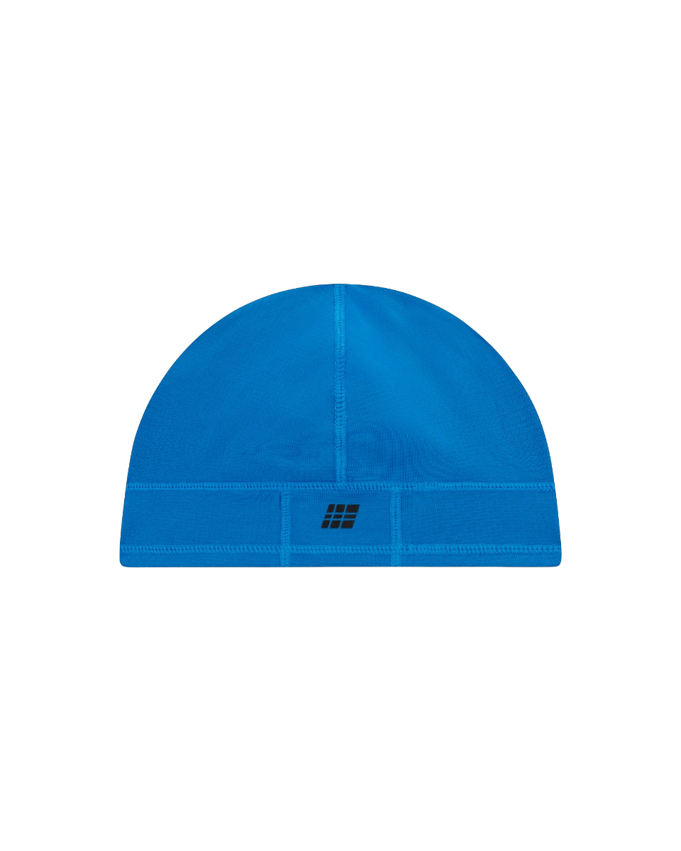 4. Căciulă alergare termală CEP Core Run Thermal Beanie | protecție vânt - blue