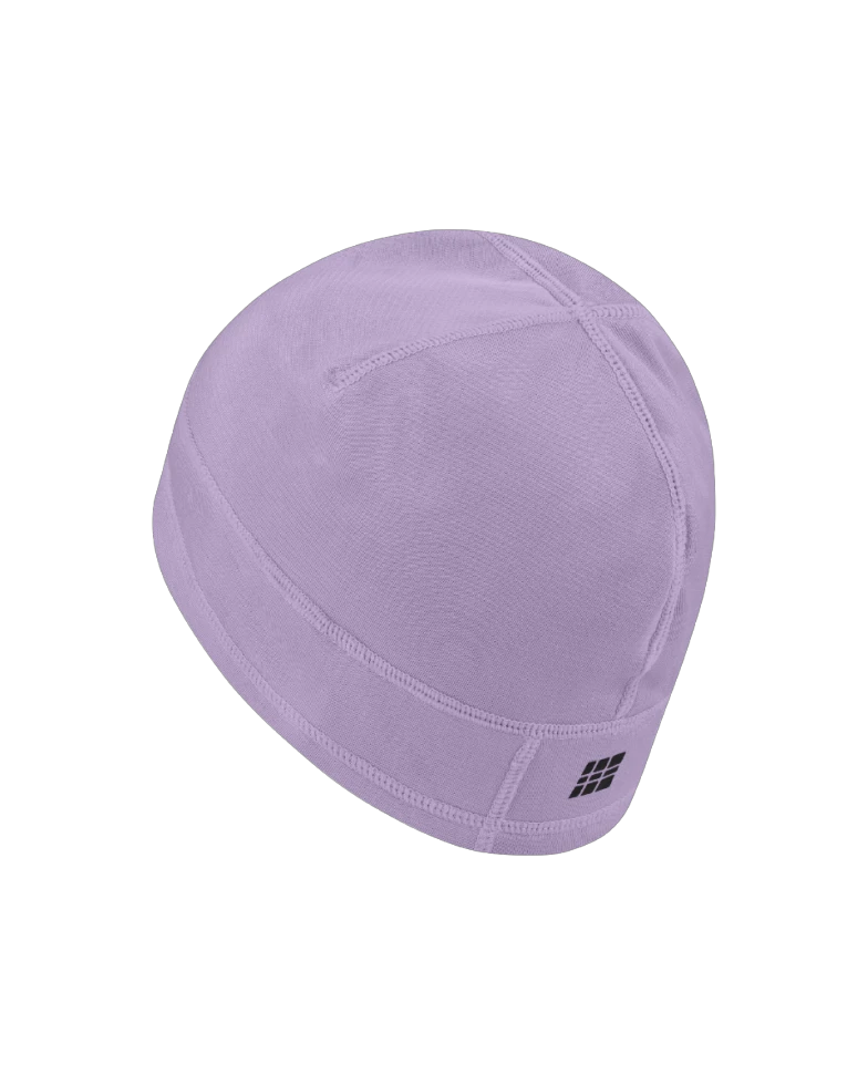 2. Căciulă alergare termală CEP Core Run Thermal Beanie | protecție vânt - liliac