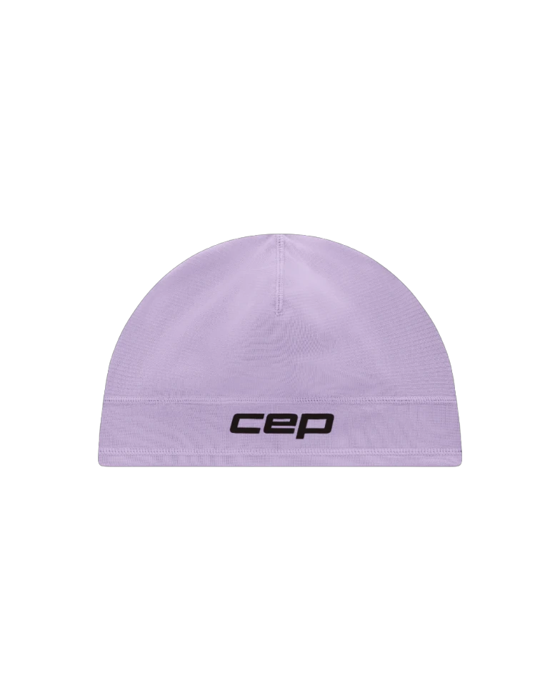 3. Căciulă alergare termală CEP Core Run Thermal Beanie | protecție vânt - liliac