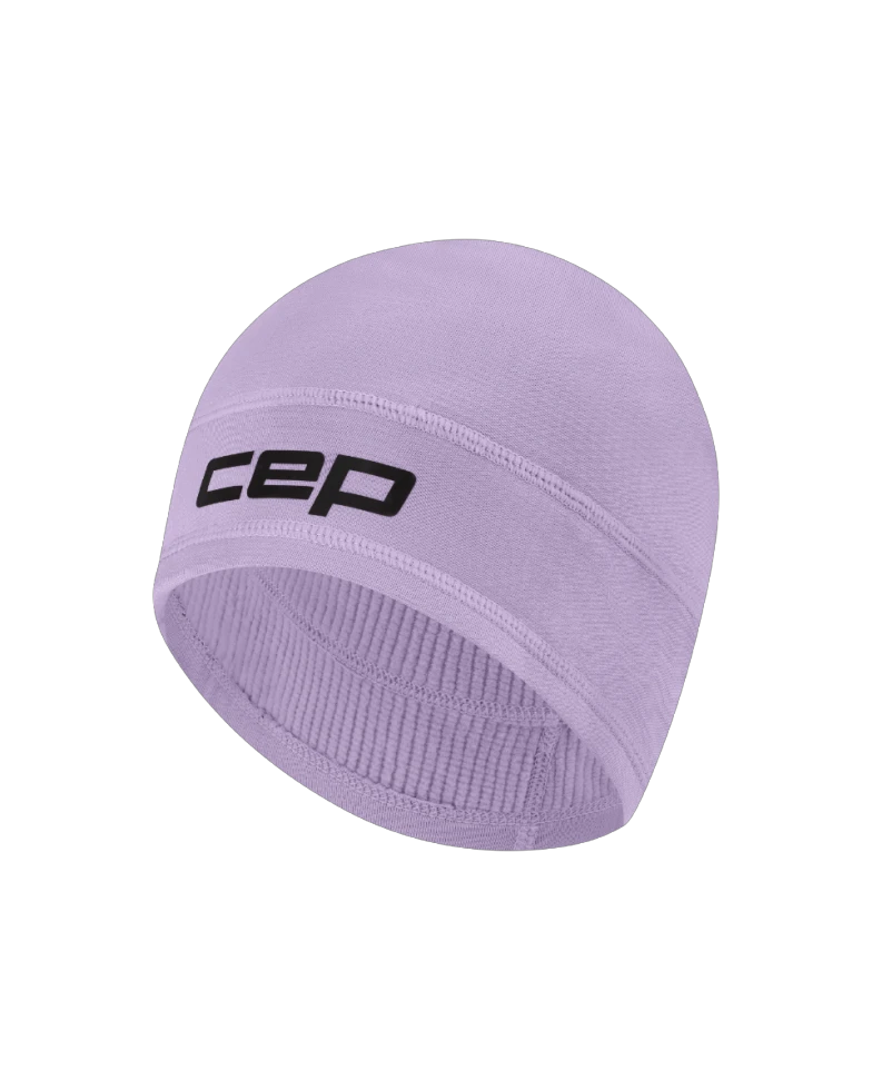 Căciulă alergare termală CEP Core Run Thermal Beanie | protecție vânt - liliac - 160463