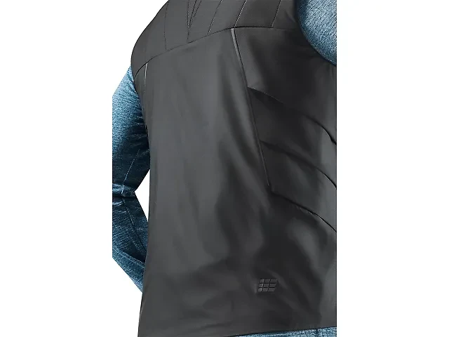 3. Vestă alergare iarnă CEP Winter Run Vest | protecție termică - black