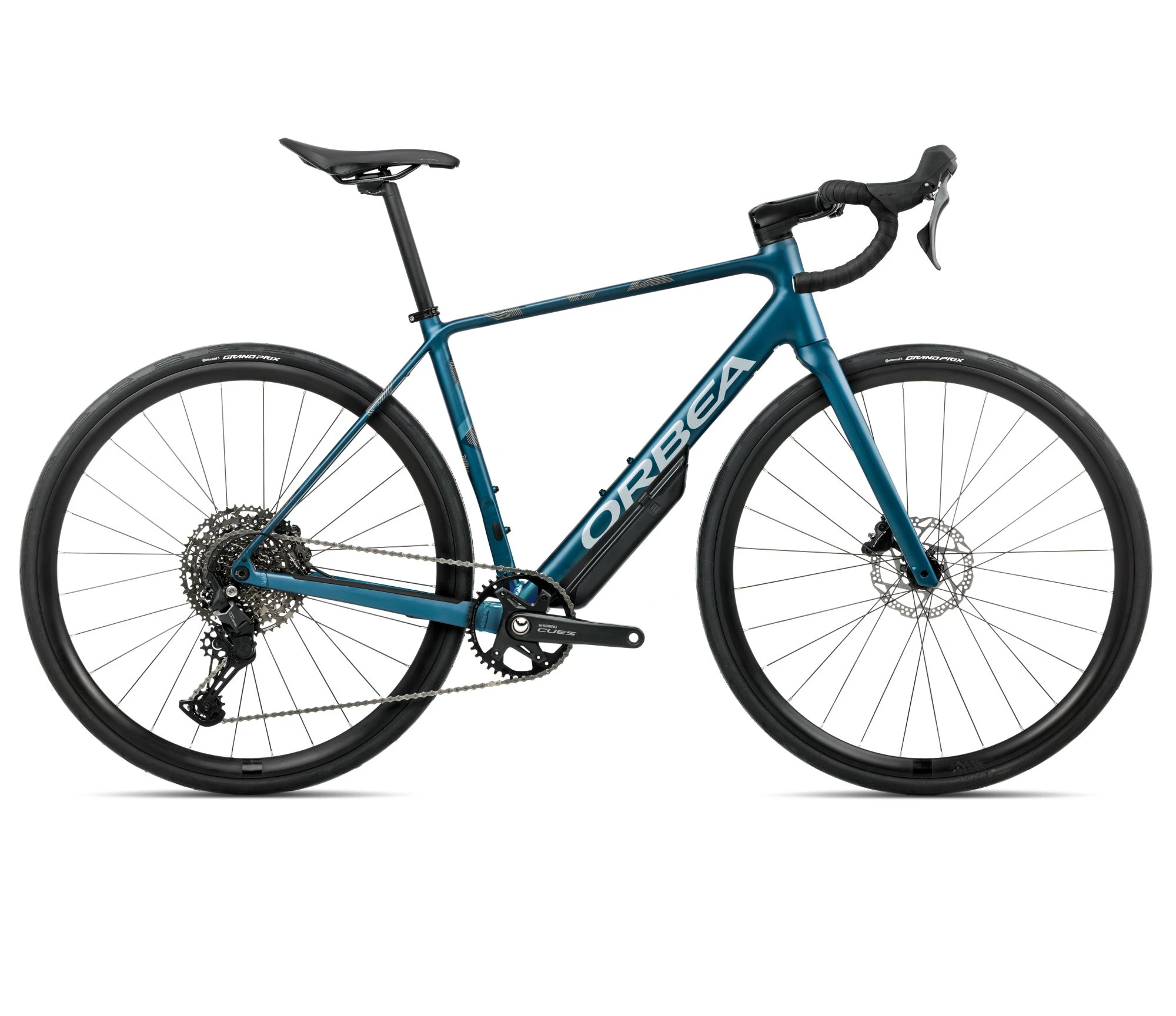 Orbea AVANT H45 1x (2026) - bicicletă șosea anduranță - Slate Blue (Matt) | Halo Silver (Gloss) - 161368