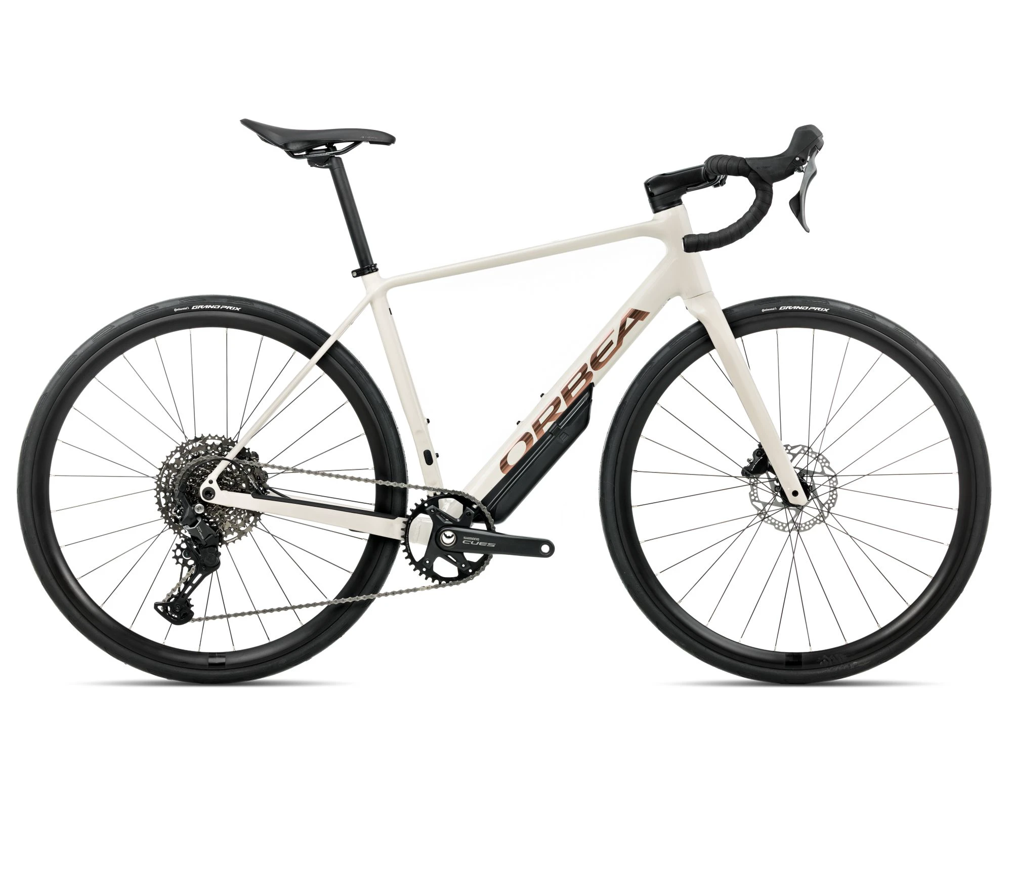 Orbea AVANT H45 1x (2026) - bicicletă șosea anduranță - Ivory White | Bronze (Gloss) - 161373