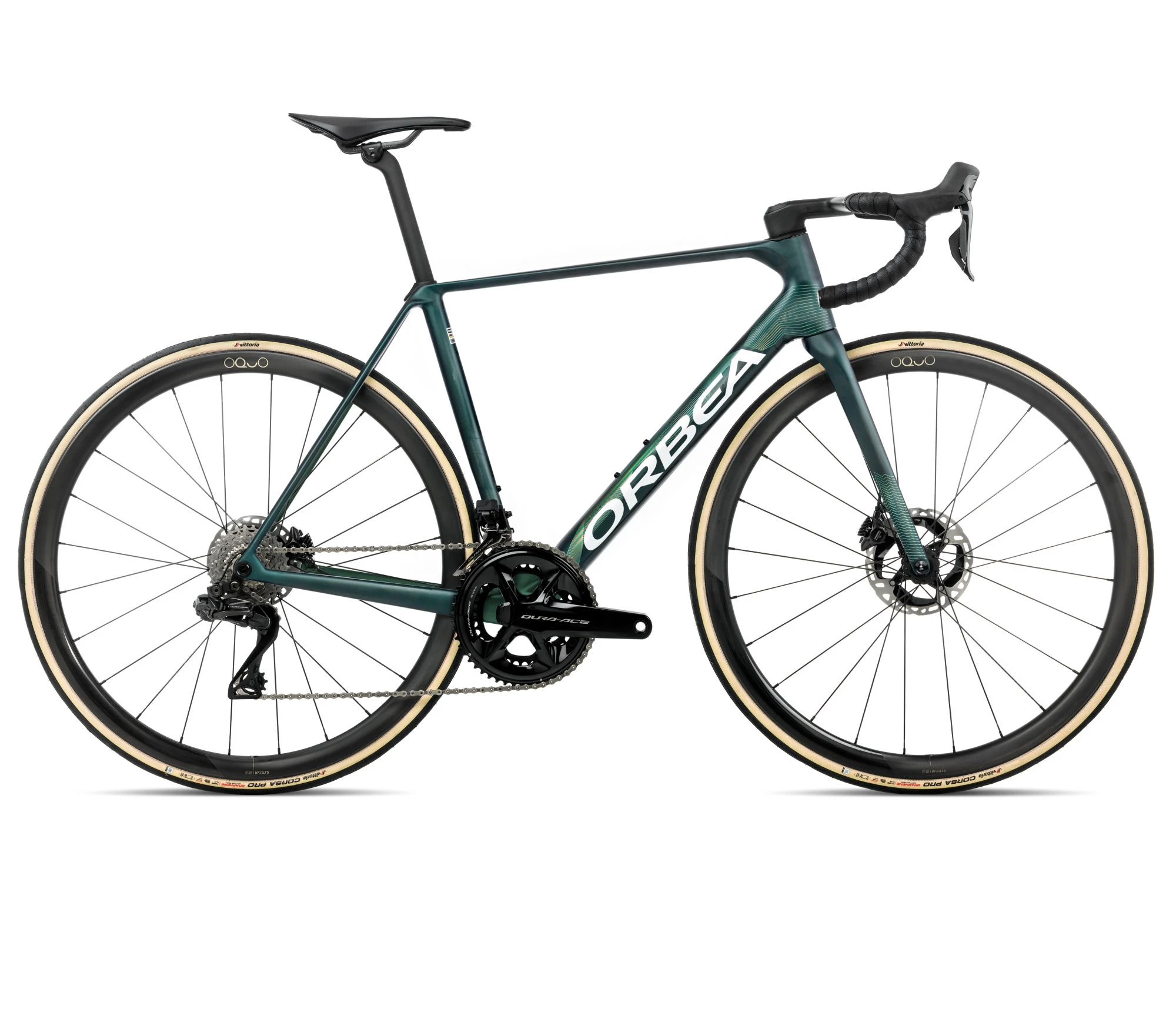 Orbea ORCA M10iLTD PWR (2026) - bicicletă șosea race - Escape Green | Carbon View Matt - 161876