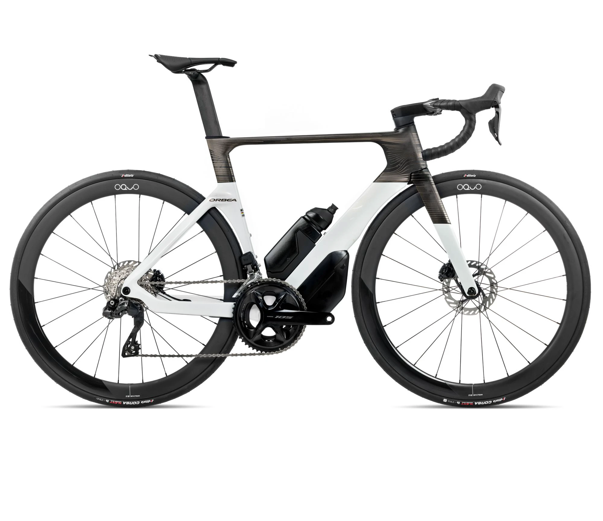 Orbea ORCA AERO M35iLTD PWR (2026) - bicicletă șosea race aero - Magic Gold (Gloss) | Carbon Raw (Matt) - 161957