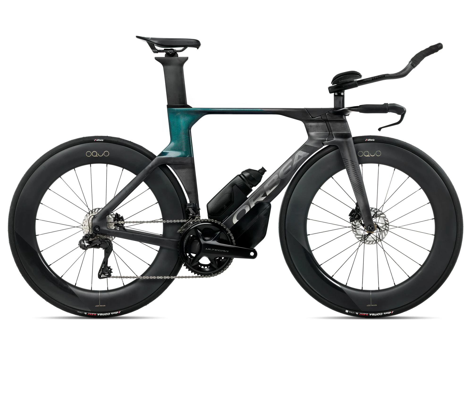 Orbea ORDU M20iLTD (2026) - bicicletă șosea triatlon - Diamond Carbon View (Matt) | Evasion Green (Gloss) - 161272