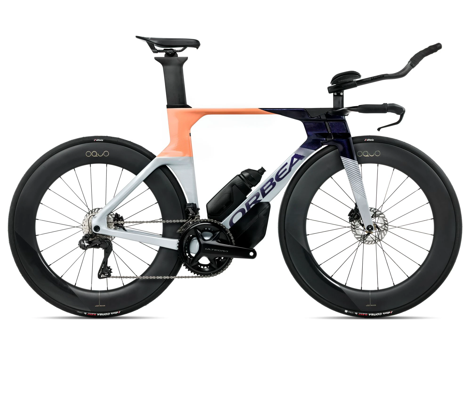 Orbea ORDU M20iLTD (2026) - bicicletă șosea triatlon - Halo Silver | Tanzanite | Orange Cloud (Gloss) - 161273