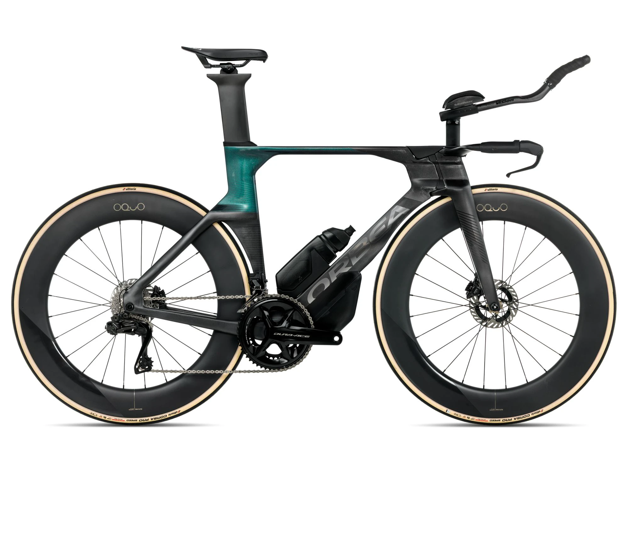 Orbea ORDU M10iLTD (2026) - bicicletă șosea triatlon - Diamond Carbon View (Matt) | Evasion Green (Gloss) - 161284