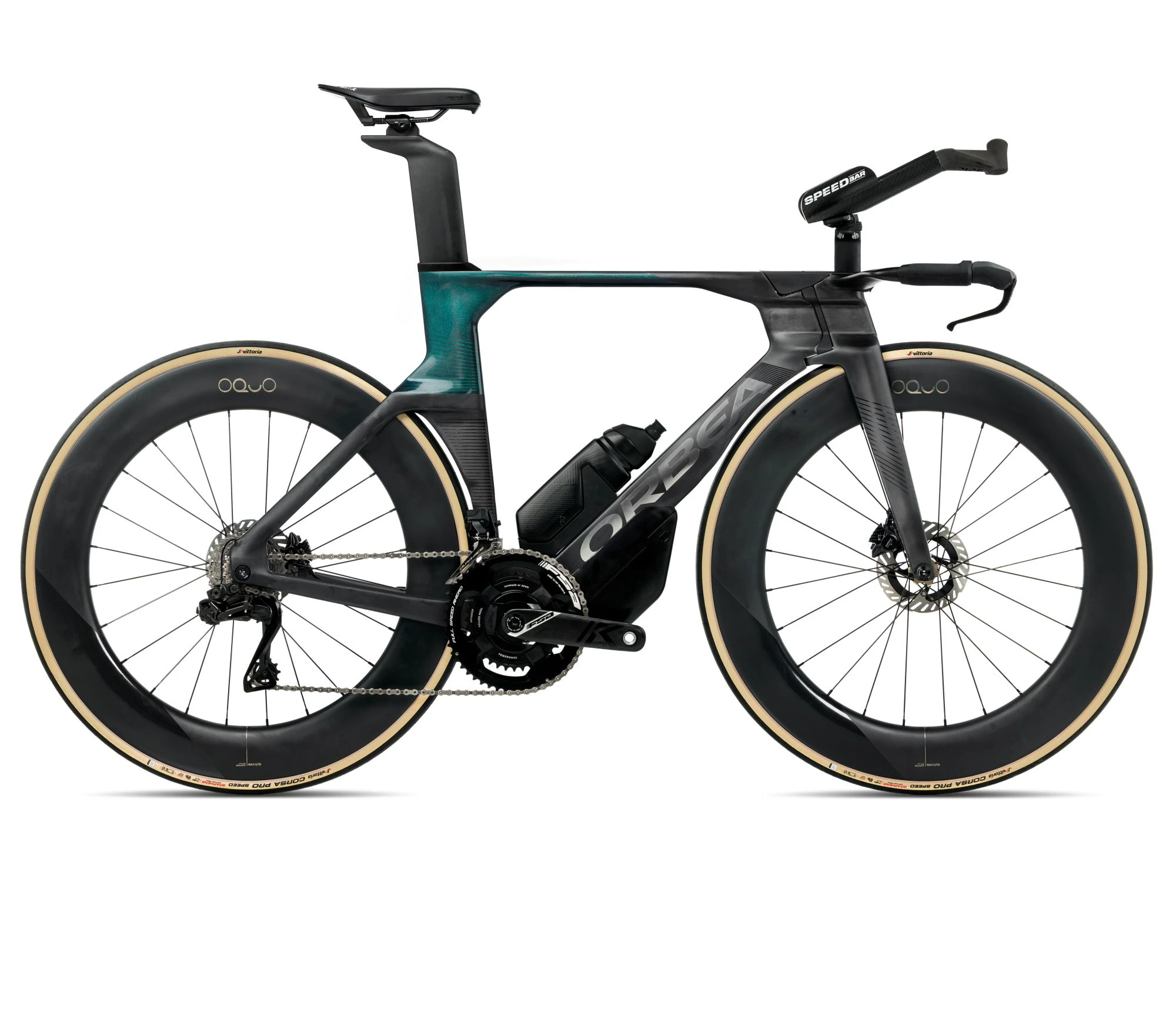Orbea ORDU M10iLTD UCI (2026) - bicicletă șosea triatlon - Diamond Carbon View (Matt) | Evasion Green (Gloss) - 161288