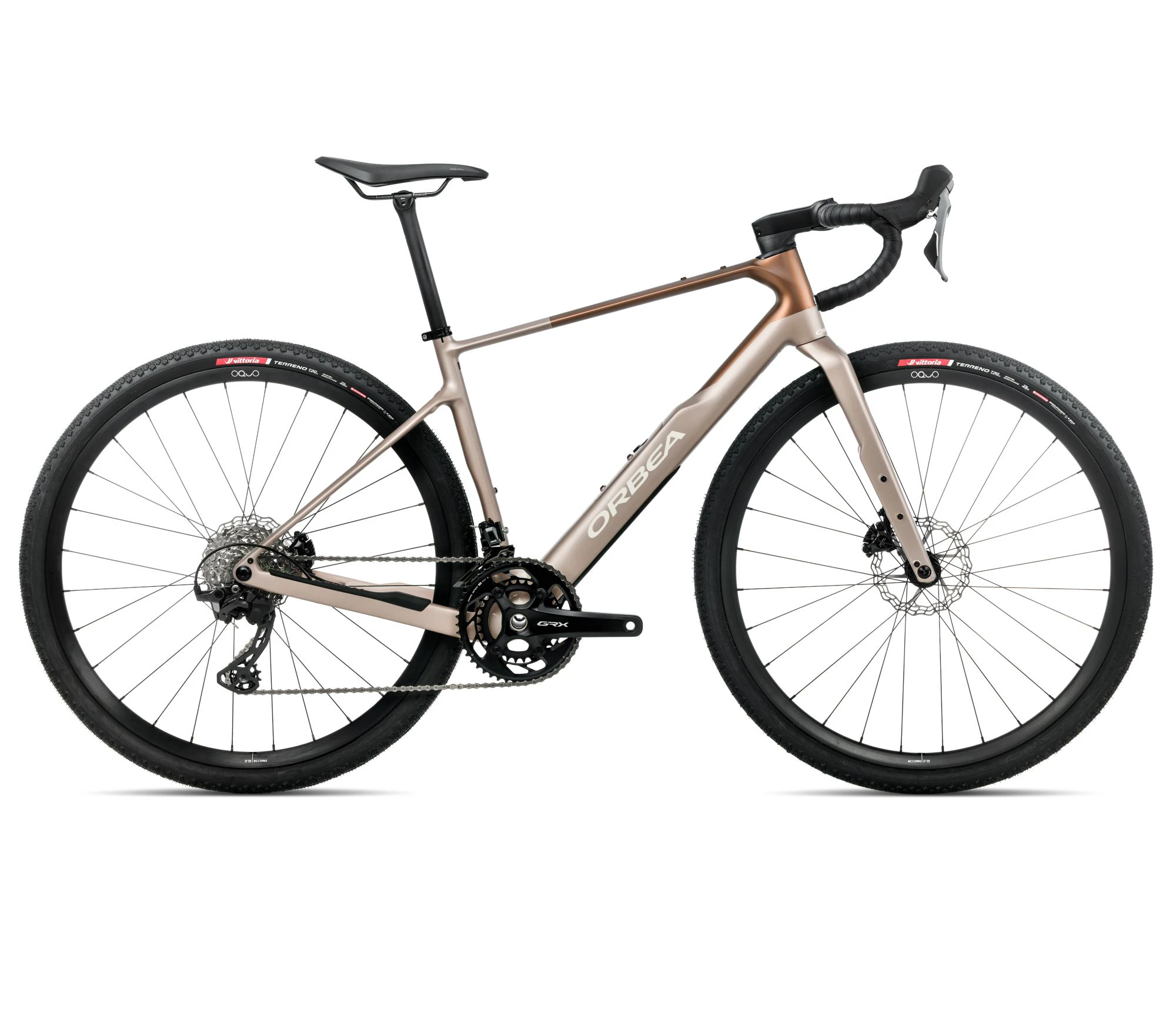 Orbea TERRA M20TEAM (2026) - bicicletă gravel - Nickel | Met Cinnamon (Matt) - 161422