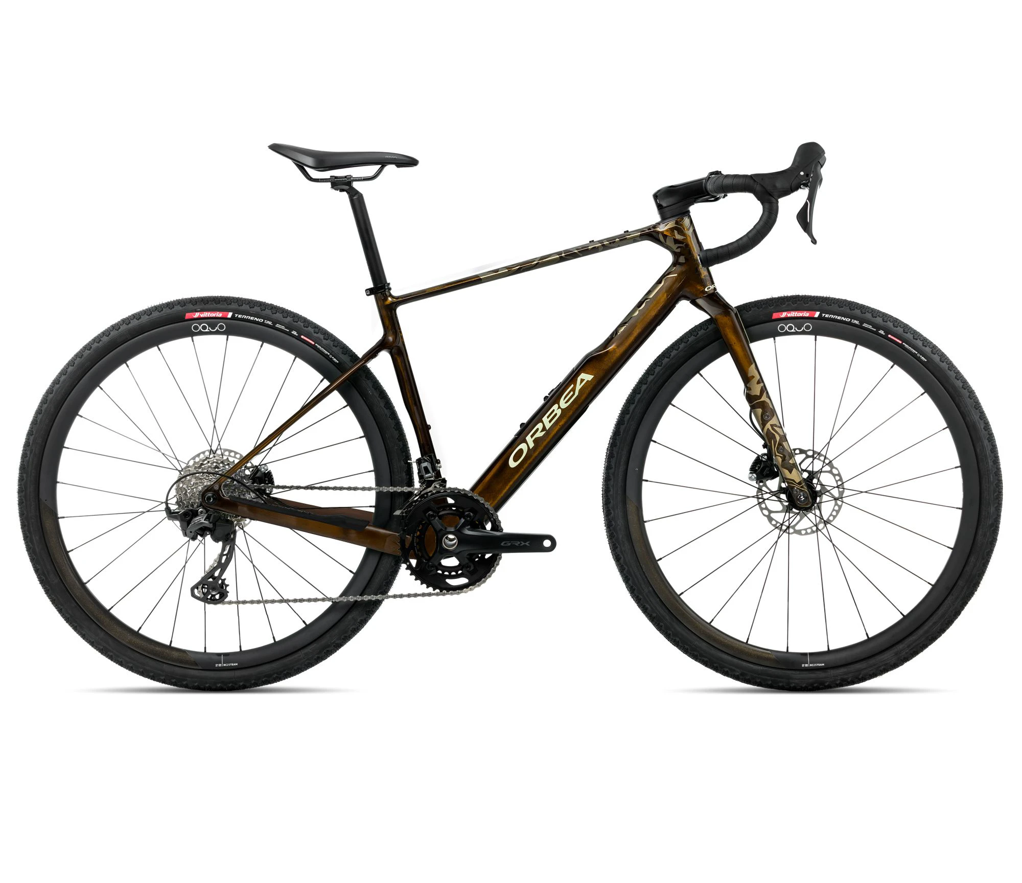 Orbea TERRA M35TEAM (2026) - bicicletă gravel - Caramel Carbon View (Gloss) - 161499