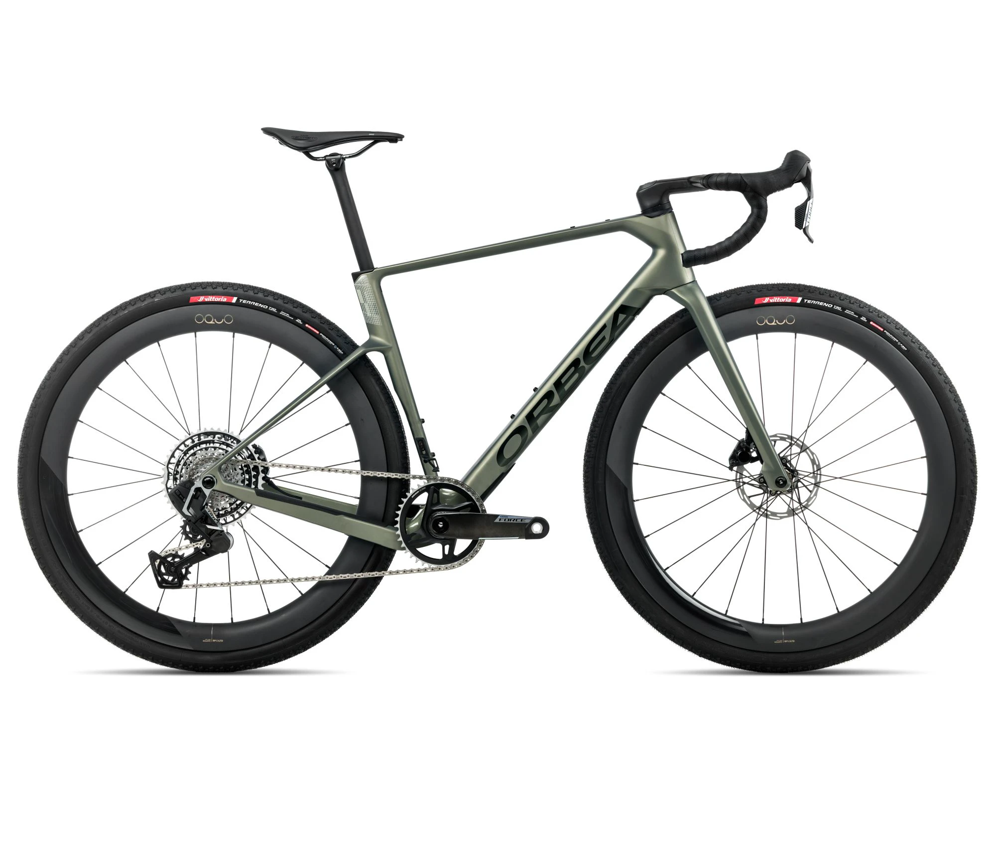 Orbea TERRA RACE M21eLTD 1X (2026) - bicicletă gravel - Spaceship Green (Matt) - 161565