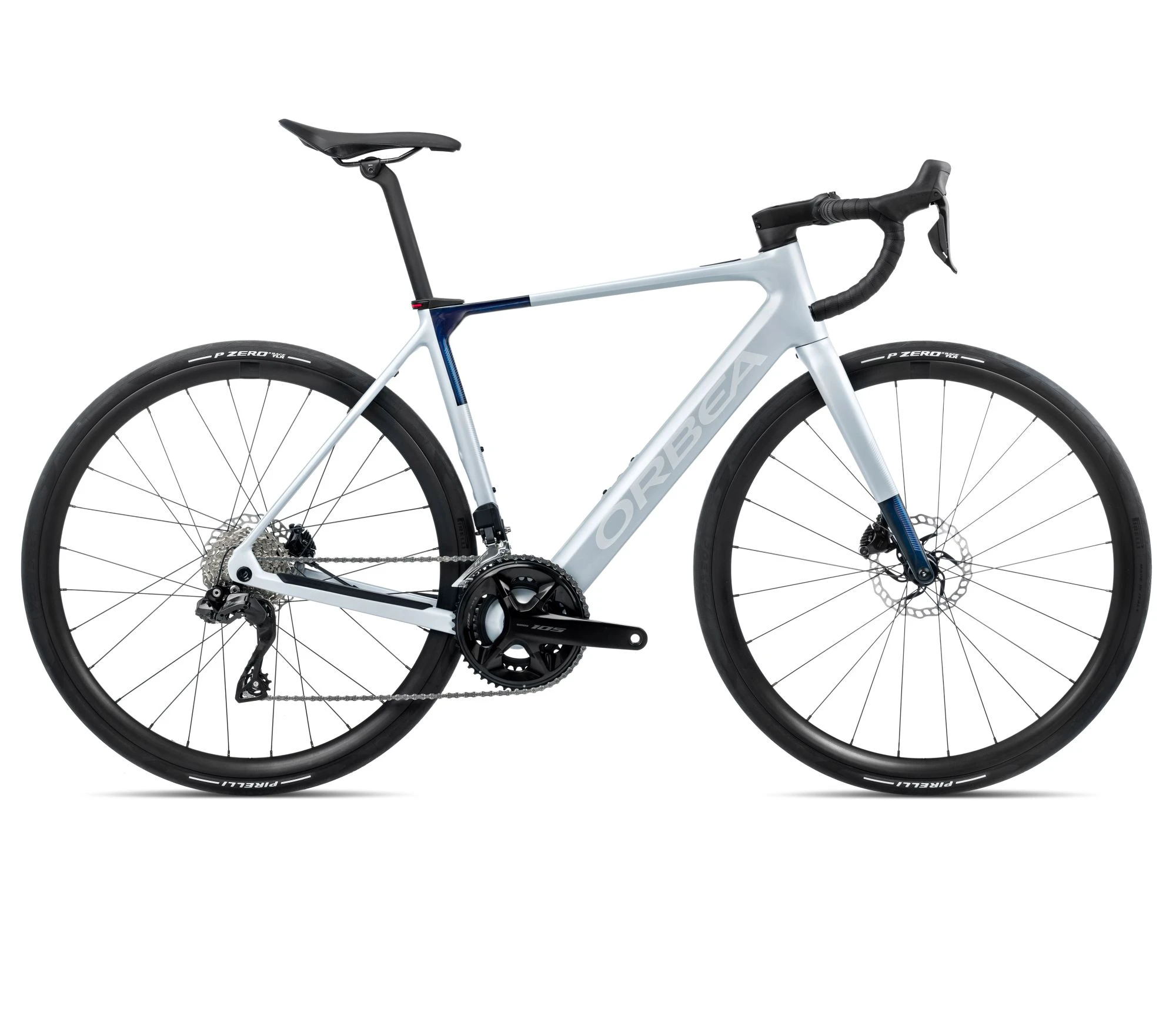 Orbea GAIN M30i
(2026) - bicicletă electrică șosea - Halo Silver (Matt) | Blue Carbon View (Gloss) - 162093