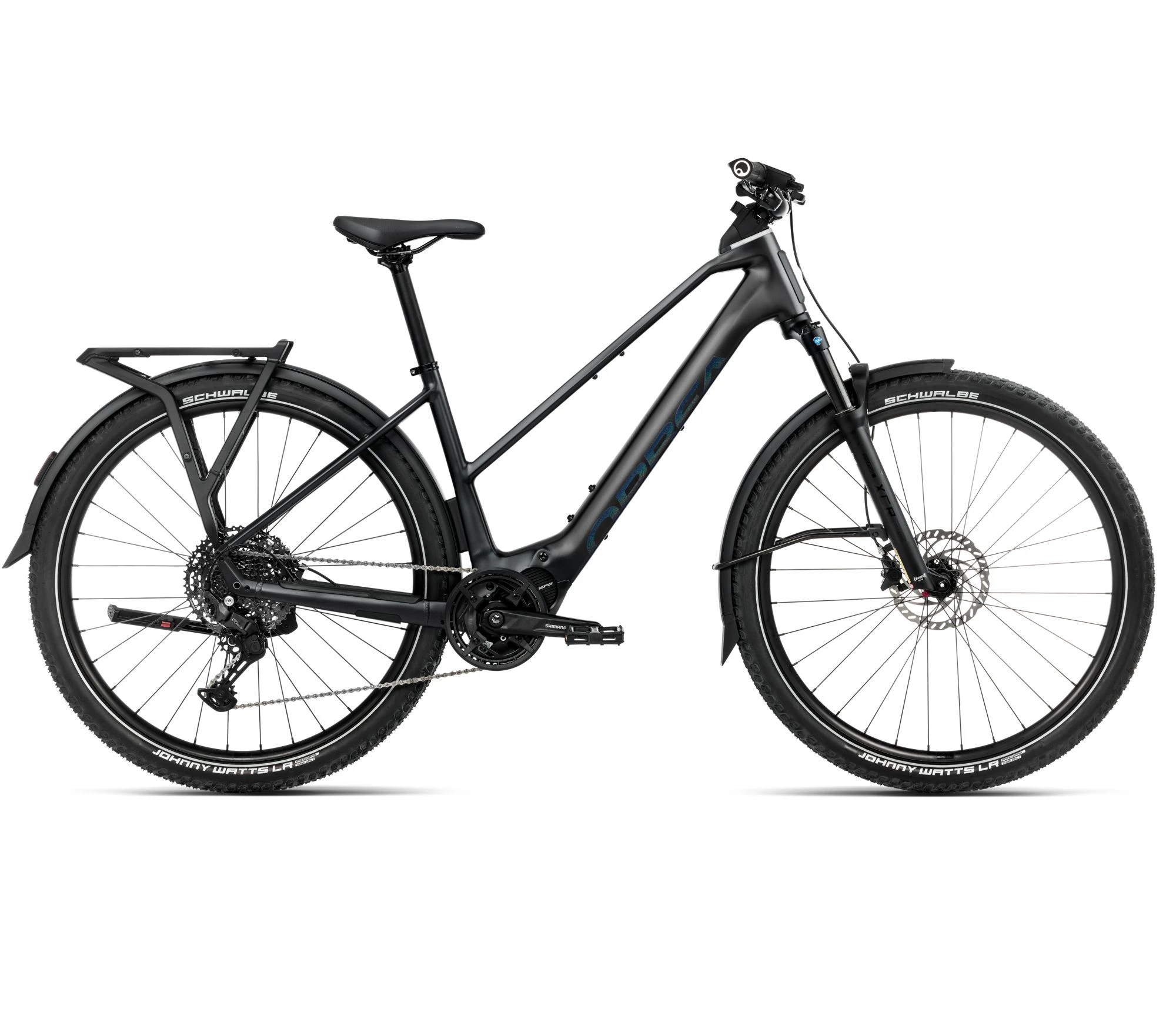 Orbea KEMEN ADV 20 MID (2025) - bicicletă electrică urbană - Diamond Black (Matt | Gloss) - 162516