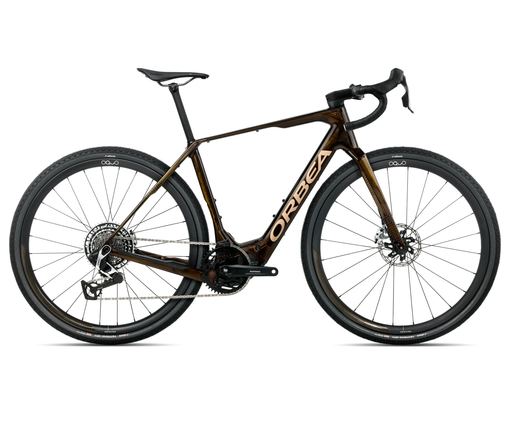 Orbea DENNA M11e
(2026) - bicicletă electrică gravel - Caramel C. View (Gloss) | Metallic Gold (Gloss) - 162286