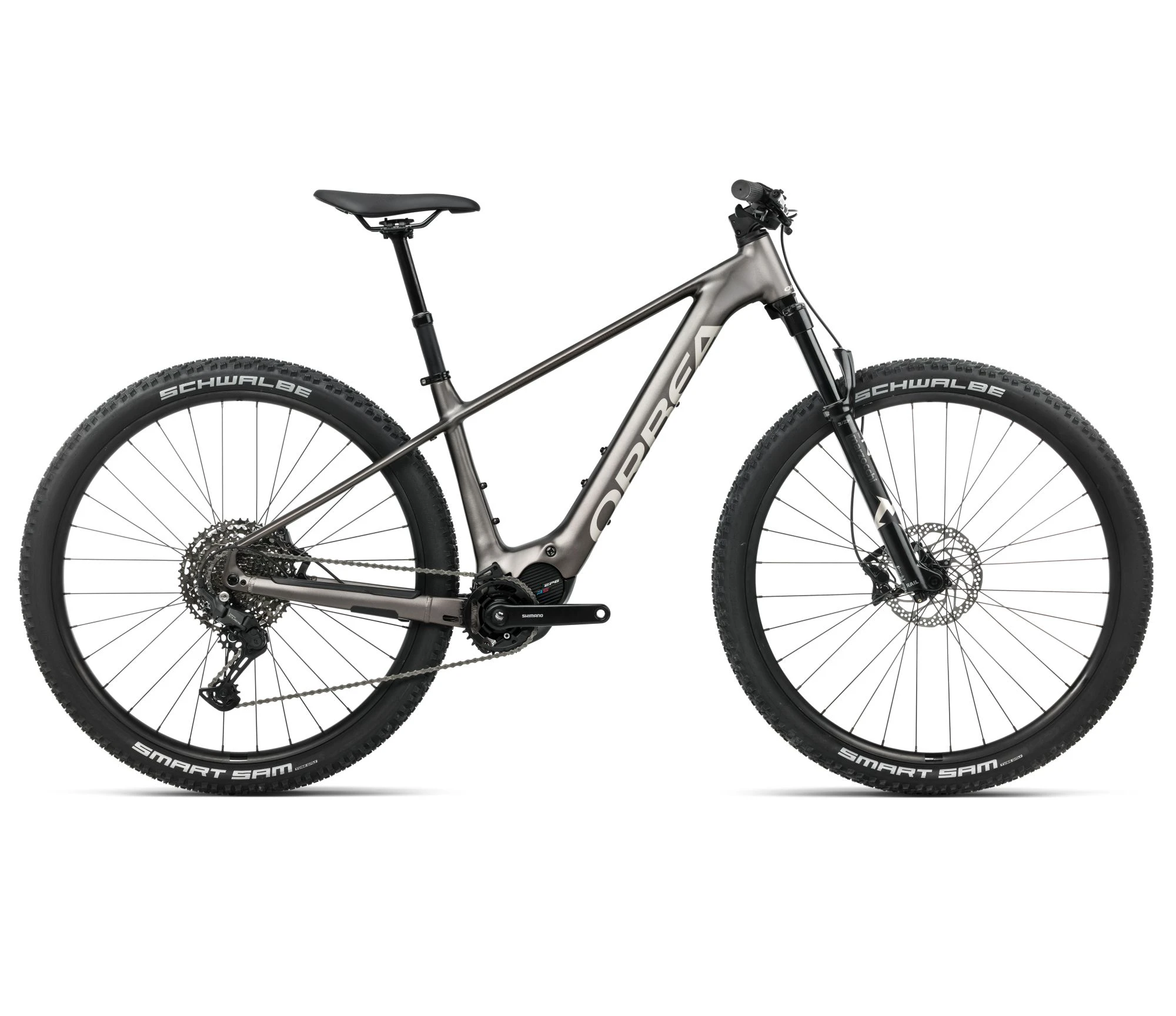 Orbea URRUN 20 (2026) - bicicletă electrică MTB hardtail - Magnetic Bronze (Matt) | Silver (Gloss) - 162536