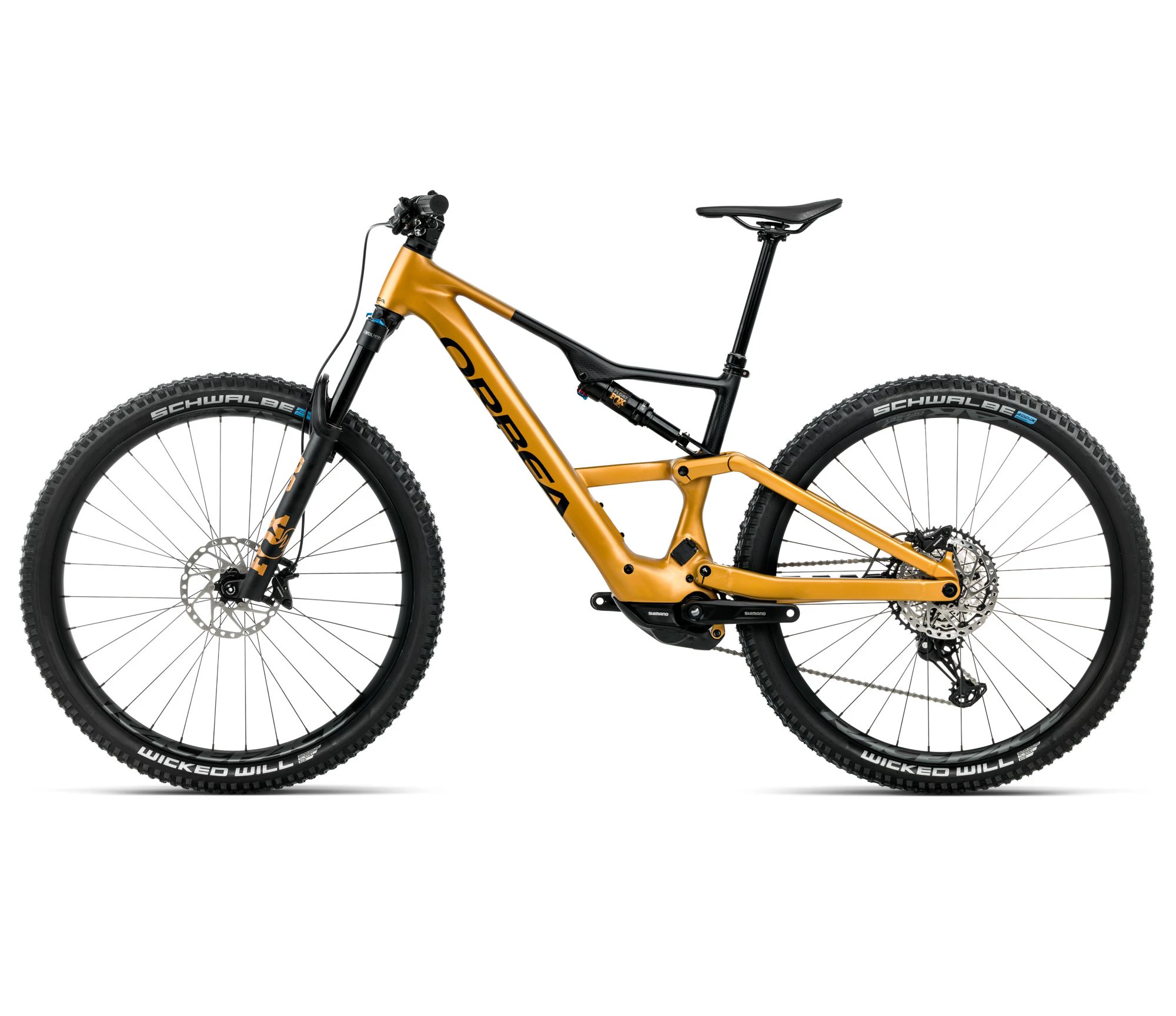 Orbea RISE SL H10 (2026) - bicicletă electrică eMTB Trail - Bumblebee Yellow | Black (Matt) - 162563