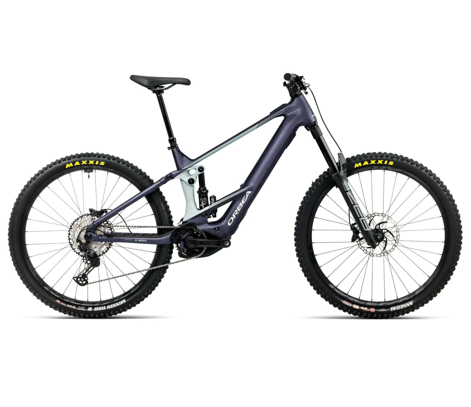 Orbea WILD Mullet H20 (2026) - bicicletă electrică eMTB Enduro - Tanzanite | Blue Stone Matt - 162745