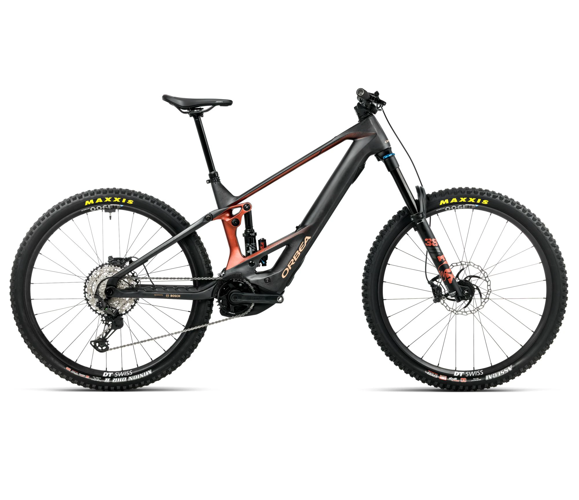 Orbea WILD Mullet M10 (2026) - bicicletă electrică eMTB Enduro - Diamond Carbon View (Matt) | Mars Red (Gloss) - 162779
