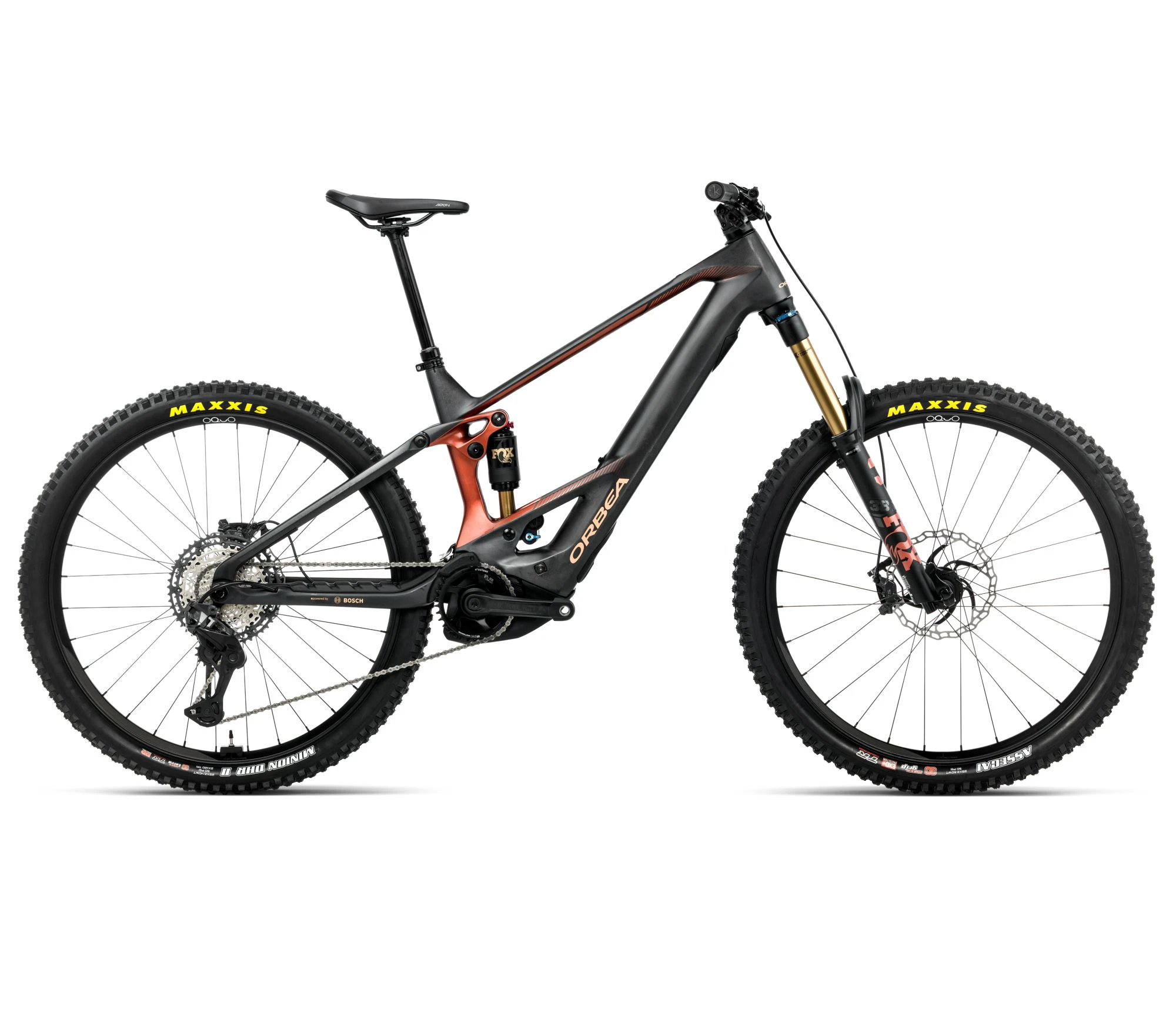 Orbea WILD M-TEAM (2026) - bicicletă electrică eMTB Enduro - Diamond Carbon View (Matt) | Mars Red (Gloss) - 162866