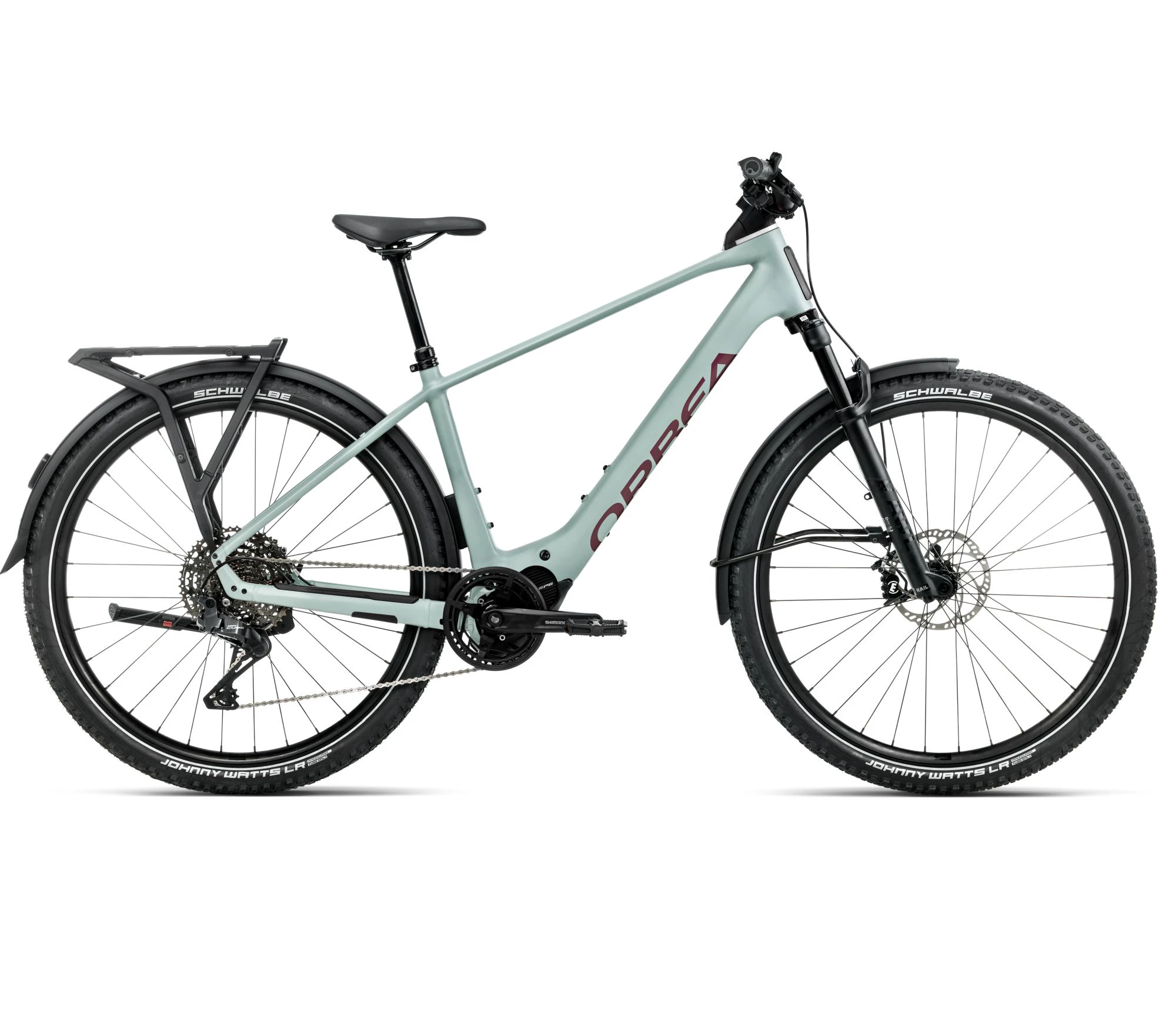 Orbea KEMEN ADV 10 (2026) - bicicletă electrică urbană - Blue Stone (Matt) | Brugundy (Gloss) - 162409