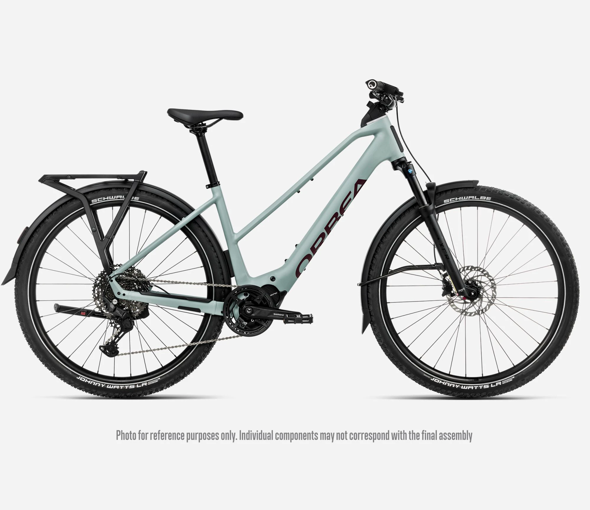 Orbea KEMEN ADV 20 MID (2026) - bicicletă electrică urbană - Blue Stone (Matt) | Brugundy (Gloss) - 162421