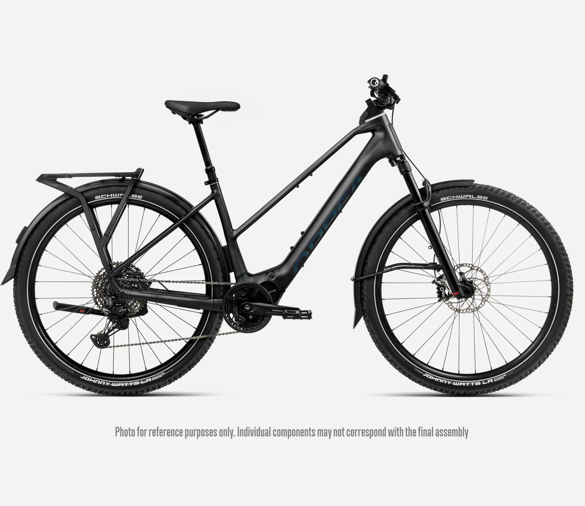 Orbea KEMEN ADV 10 MID (2026) - bicicletă electrică urbană - Diamond Black (Matt | Gloss) - 162431