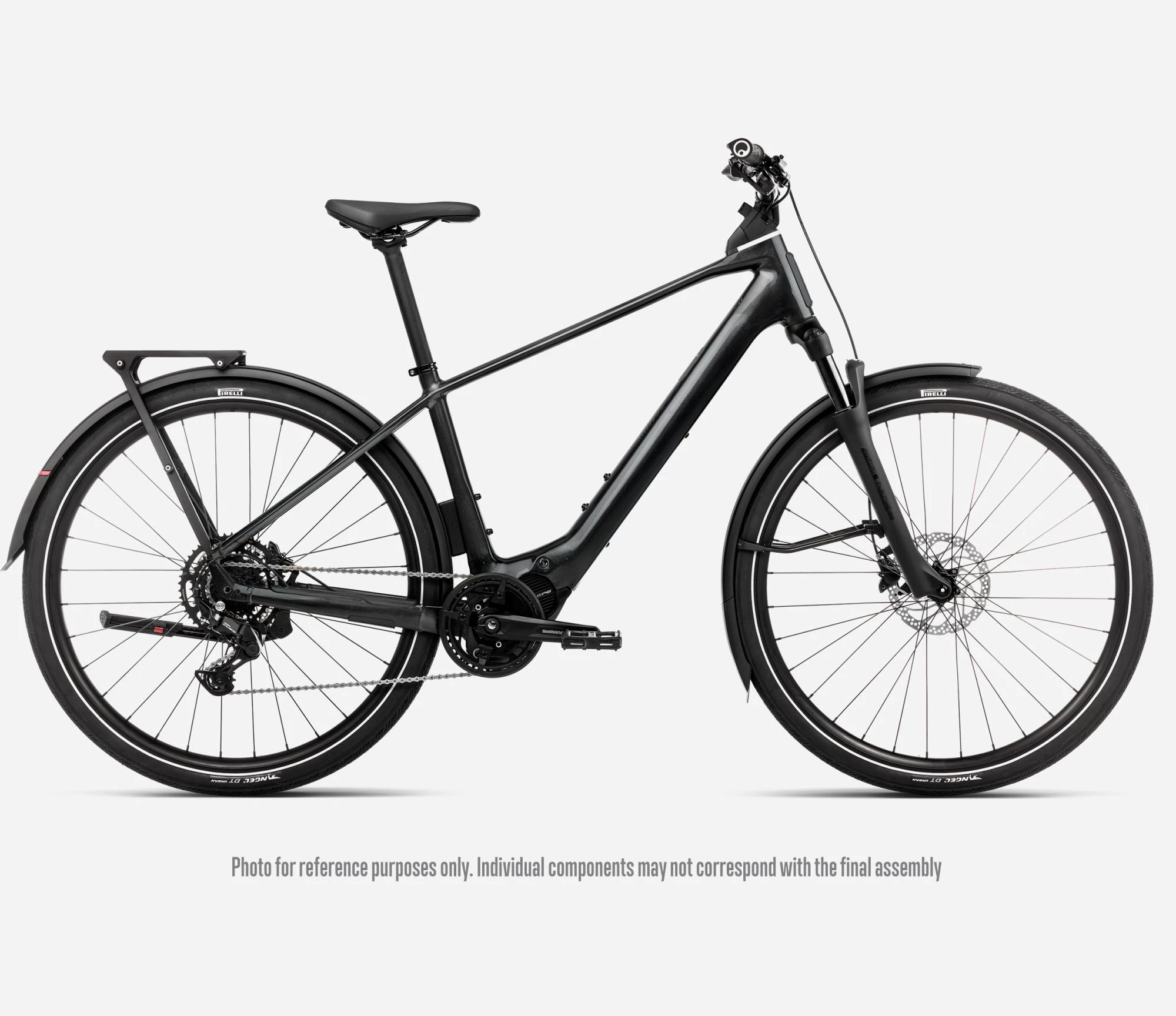 1. Orbea KEMEN TOUR 30 (2026) - bicicletă electrică urbană - Armor Black (Gloss)