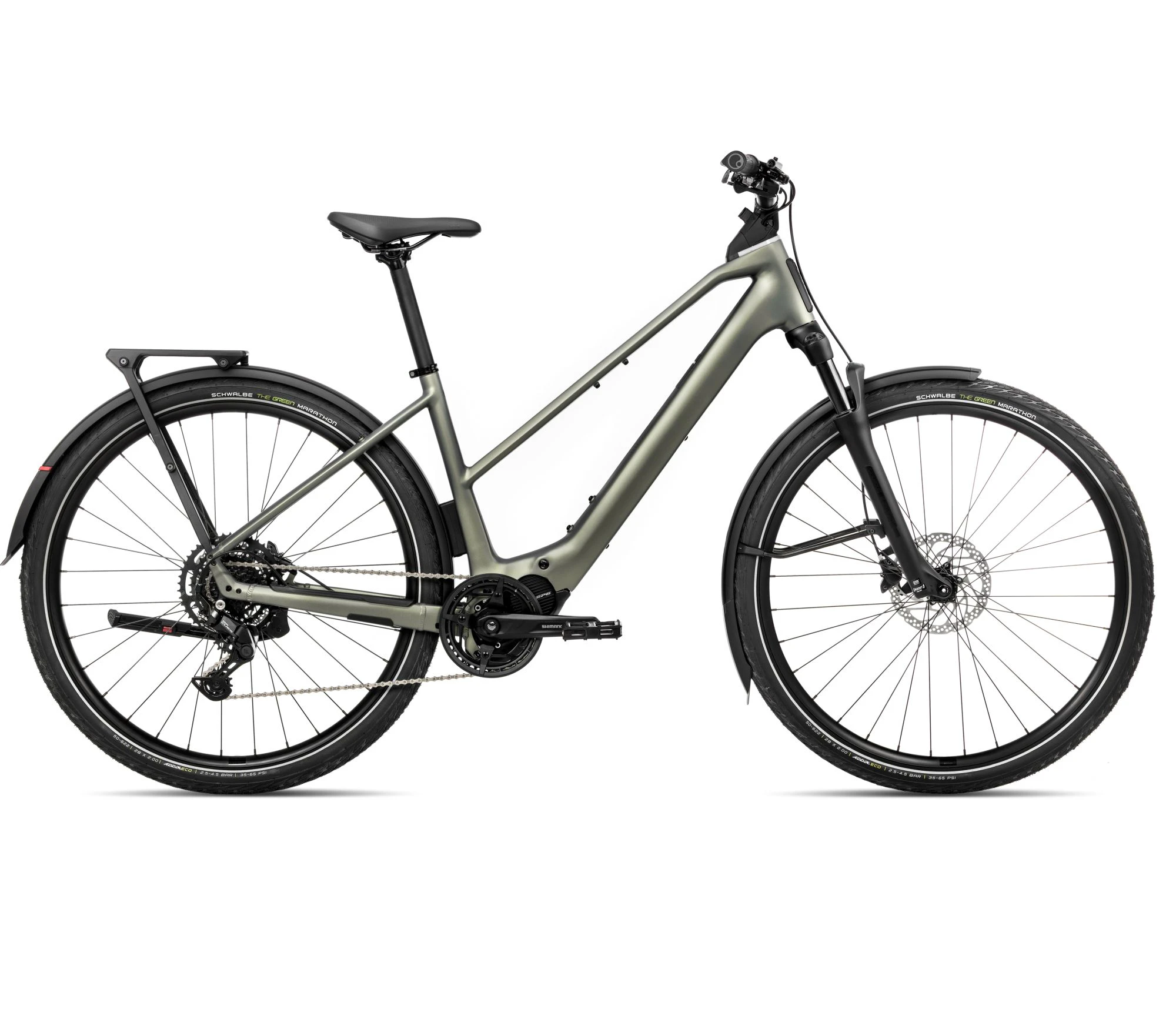 Orbea KEMEN TOUR 30 MID (2026) - bicicletă electrică urbană - Spaceship Green (Matt) - 162480