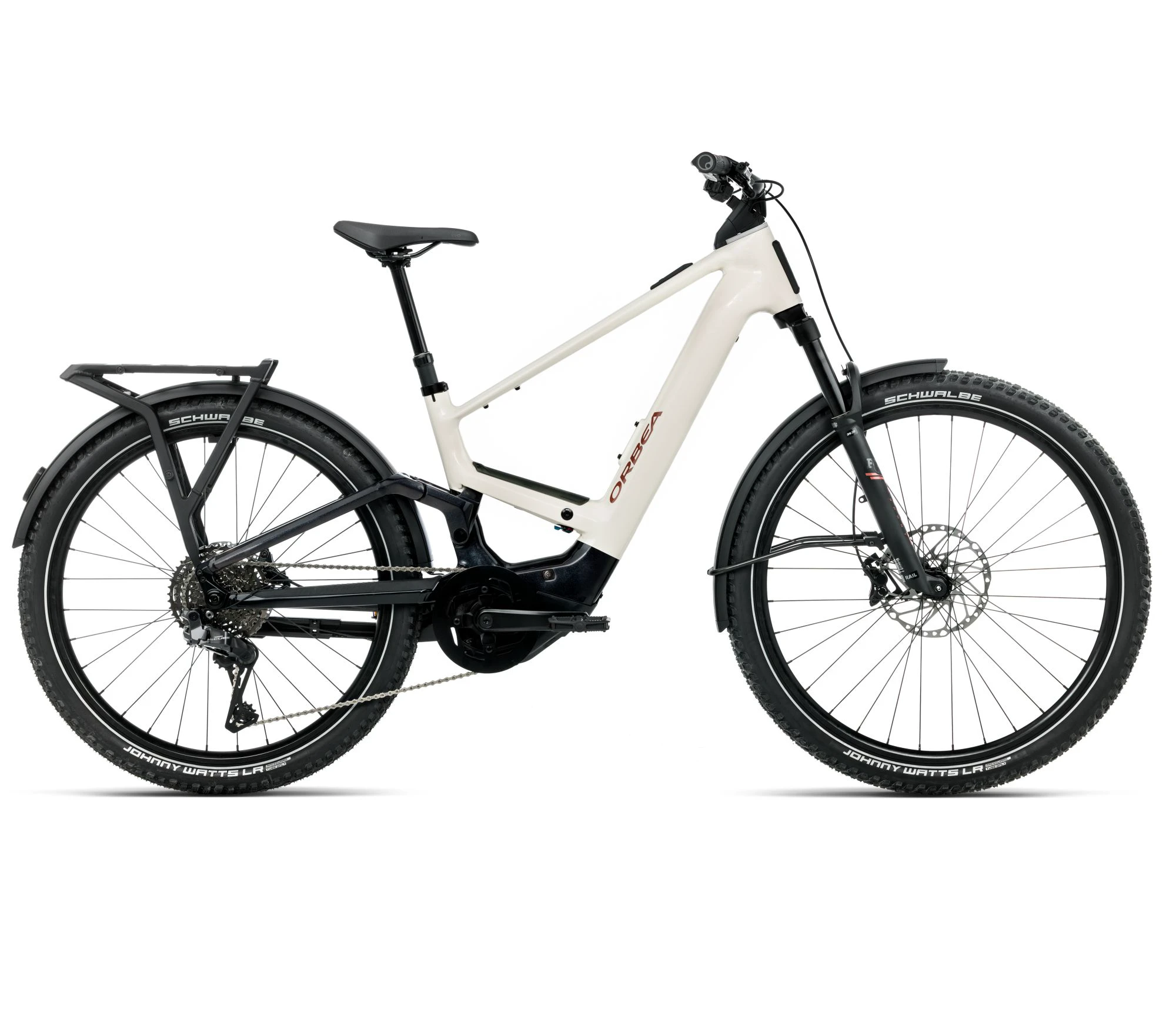 Orbea MUGA 20 (2026) - bicicletă electrică urbană - Ivory White | Black (Gloss) - 162315