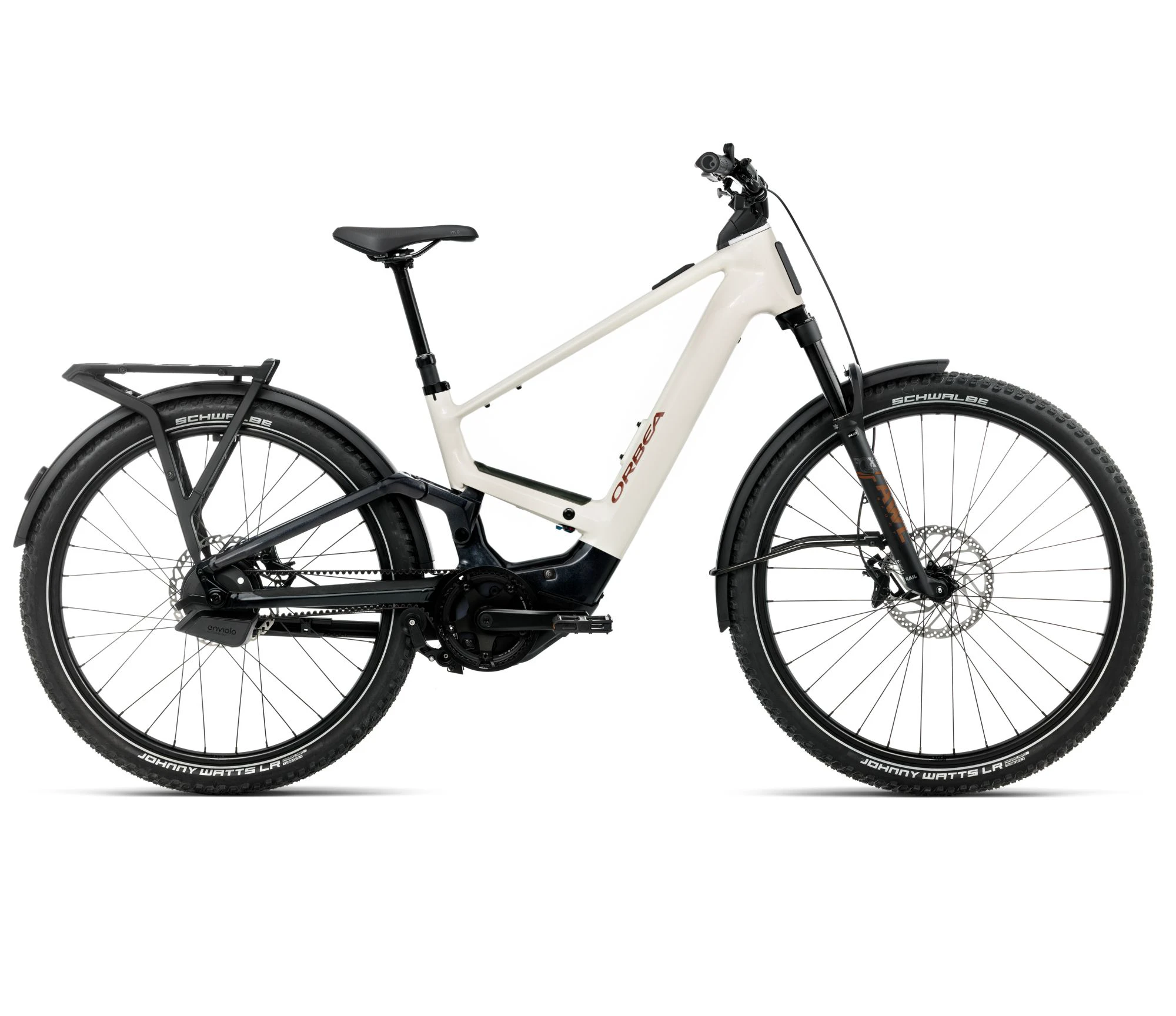 Orbea MUGA 10 (2026) - bicicletă electrică urbană - Ivory White | Black (Gloss) - 162327
