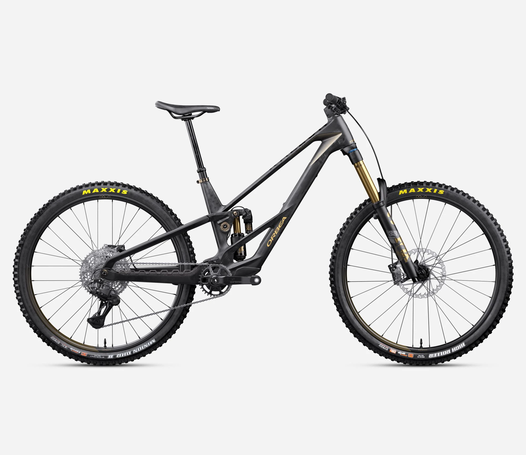 Orbea RALLON RS-LTD (2027) - bicicletă electrică eMTB Trail - Fuel Carbon View | Magic Gold (Matt) - 162904