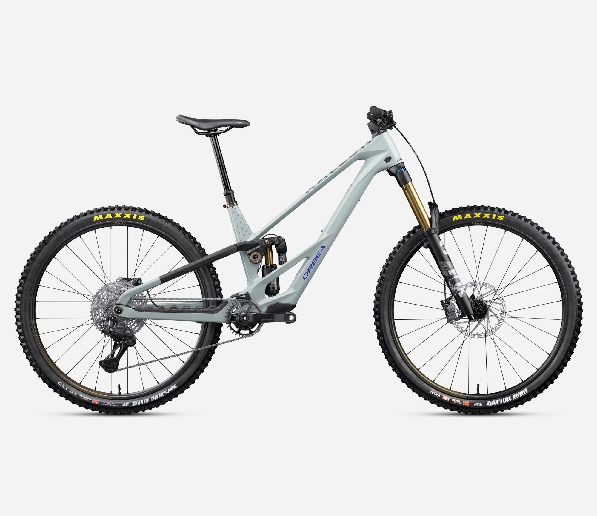 Orbea RALLON RS-LTD (2027) - bicicletă electrică eMTB Trail - Frozen Concrete (Gloss) | Diamond C. View (Matt) - 162909