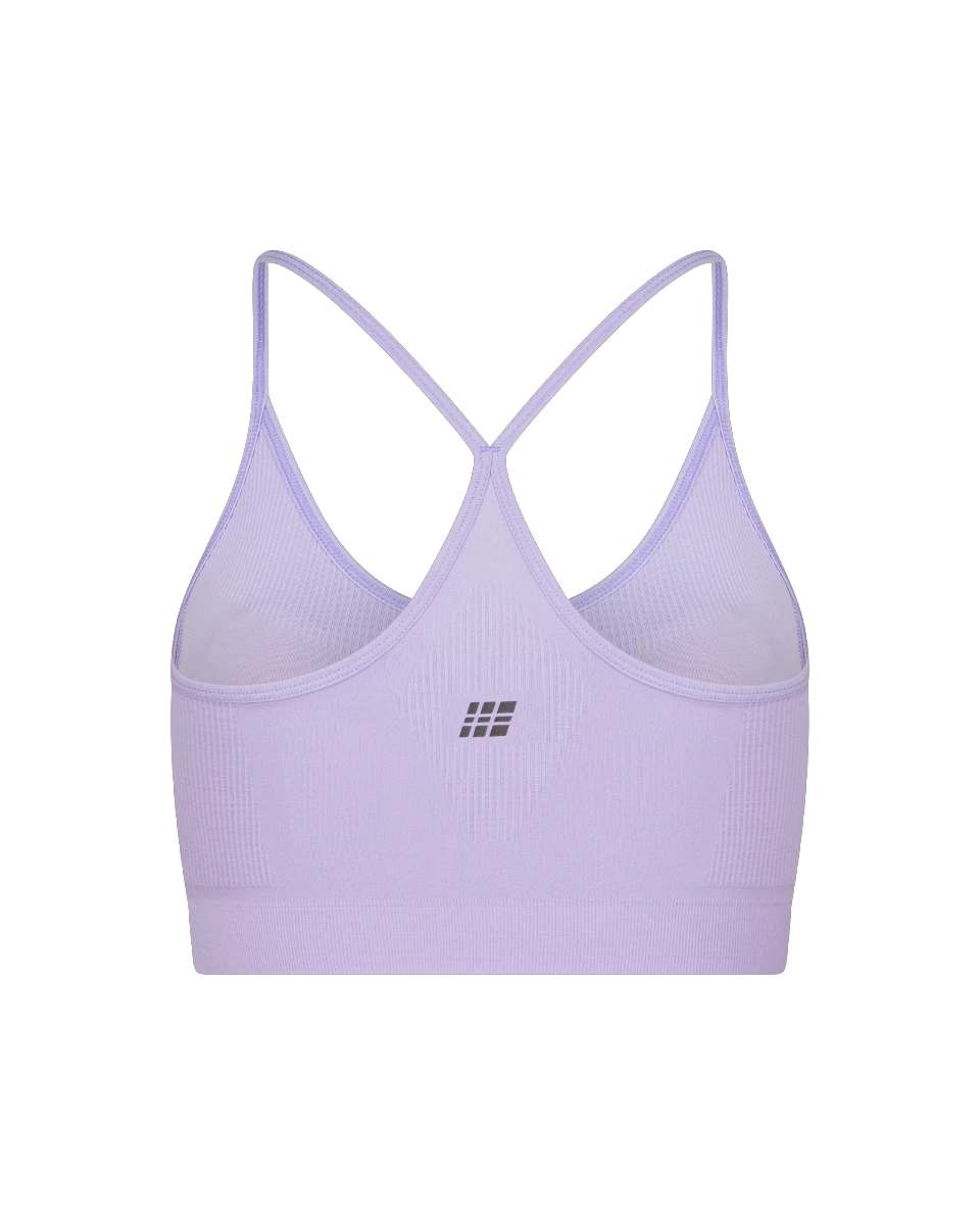 2. Bustieră alergare CEP Core Run Light Support Bra | susținere ușoară - lilac