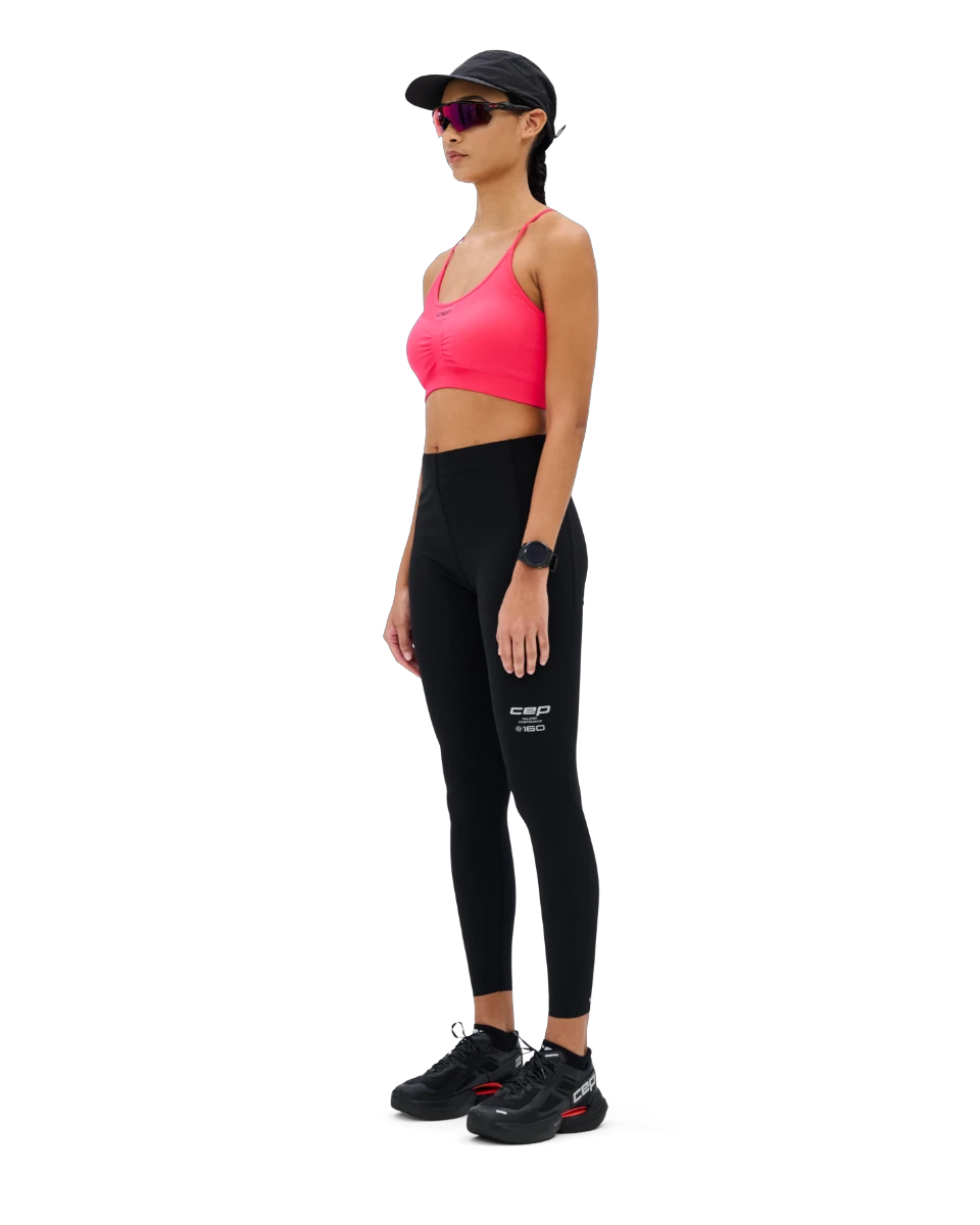 5. Bustieră alergare CEP Core Run Light Support Bra | susținere ușoară - pink