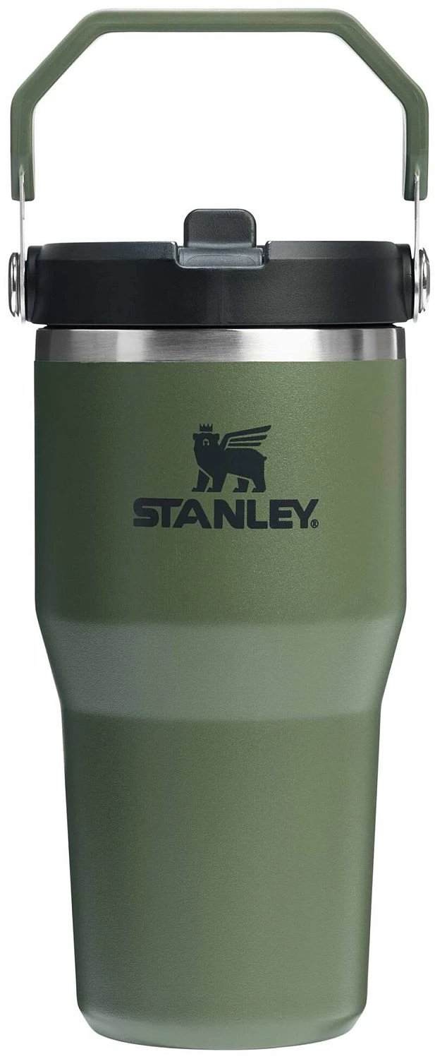Stanley - termos tip sticla cu pai - IceFlow™ Flip Straw Tumbler - 0.6L - alb frost - 165962