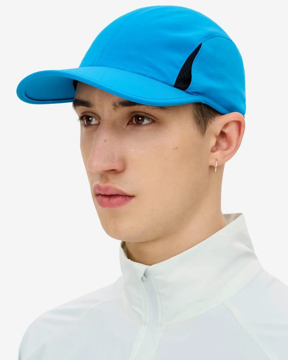 11. Șapcă alergare CEP Core Run Cap - albastră | reflectorizantă, protecție UV